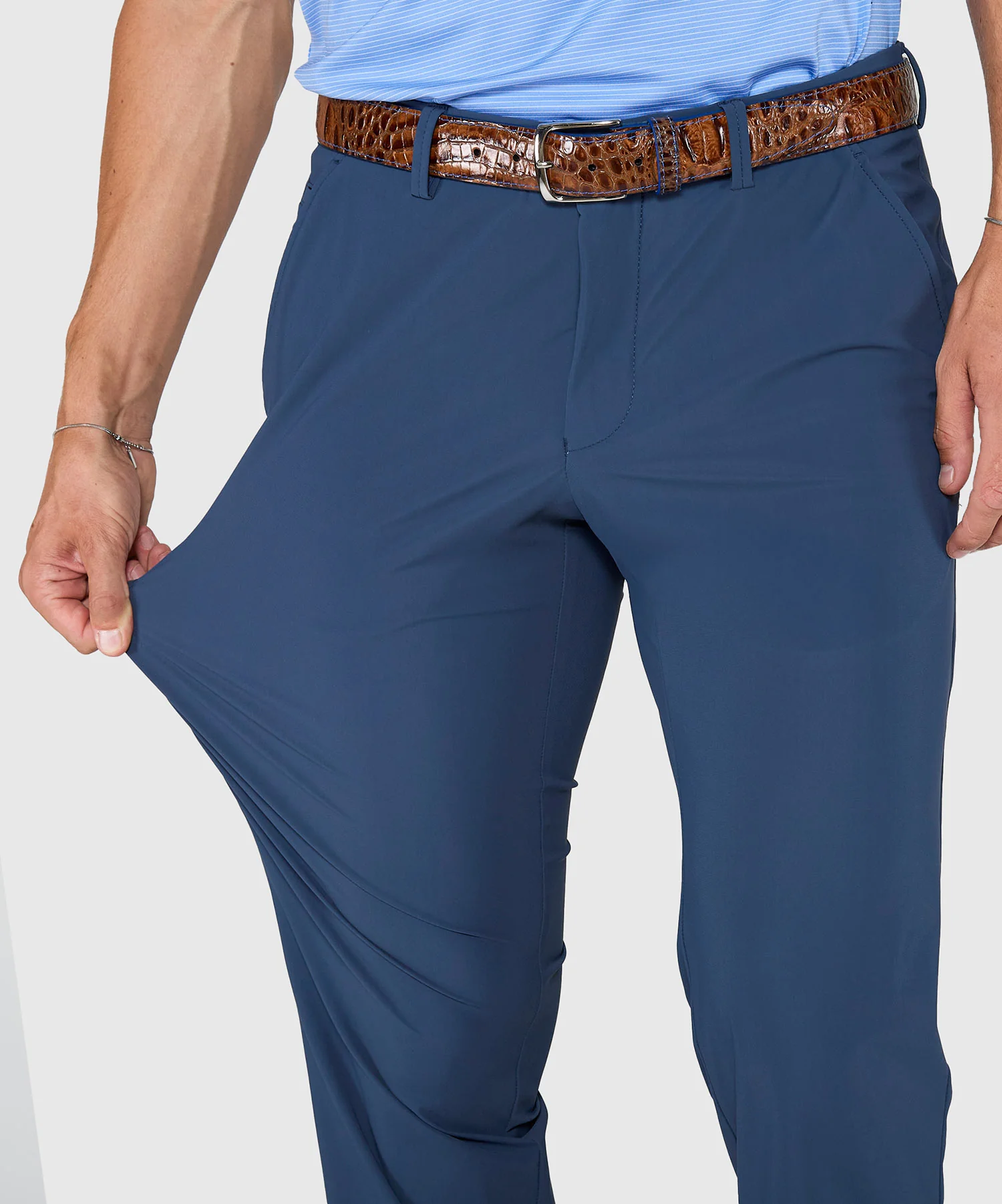 Westport Black Techno Ultimate Gab Stretch Pants - Image 16