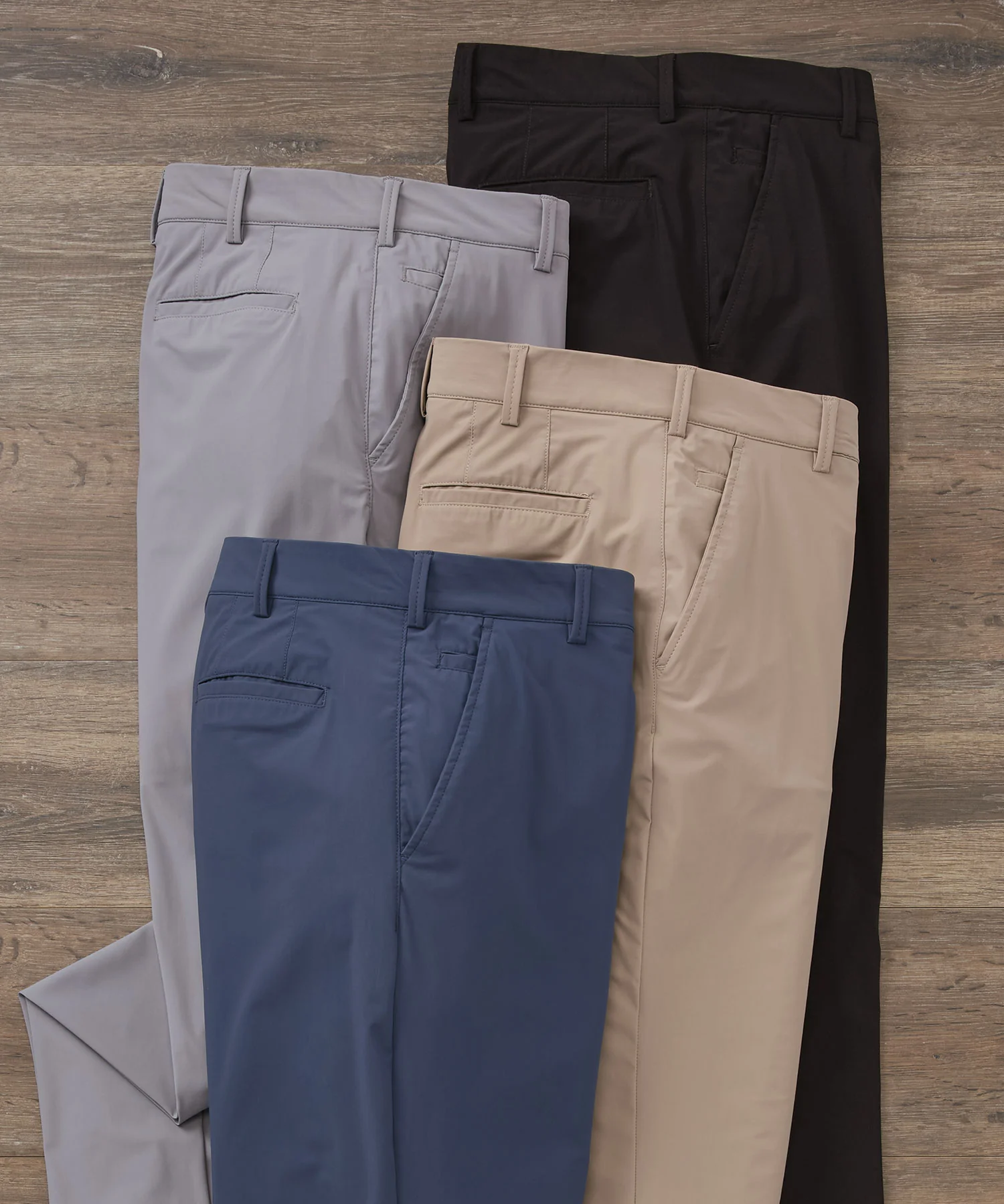 Westport Black Techno Ultimate Gab Stretch Pants - Image 2