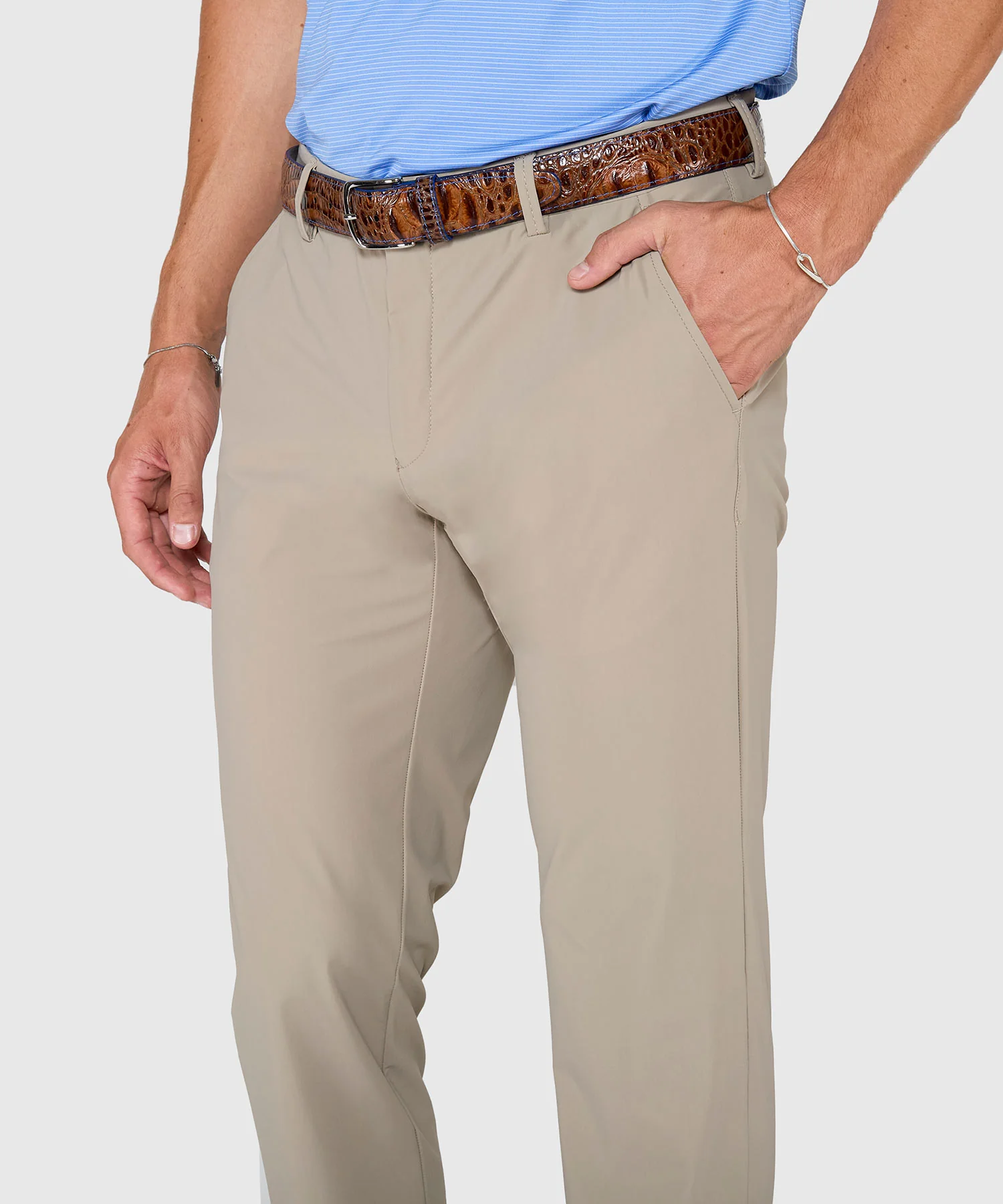 Westport Black Techno Ultimate Gab Stretch Pants - Image 20