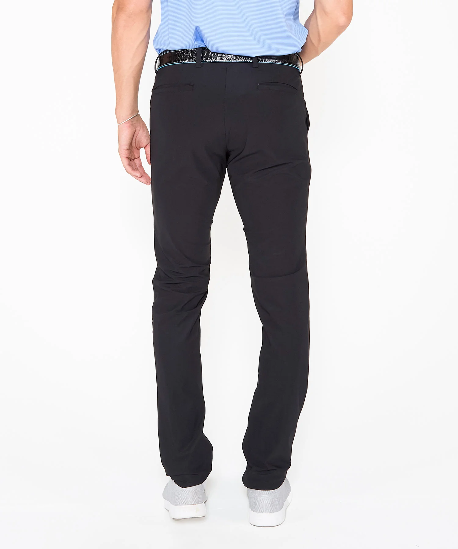 Westport Black Techno Ultimate Gab Stretch Pants - Image 8