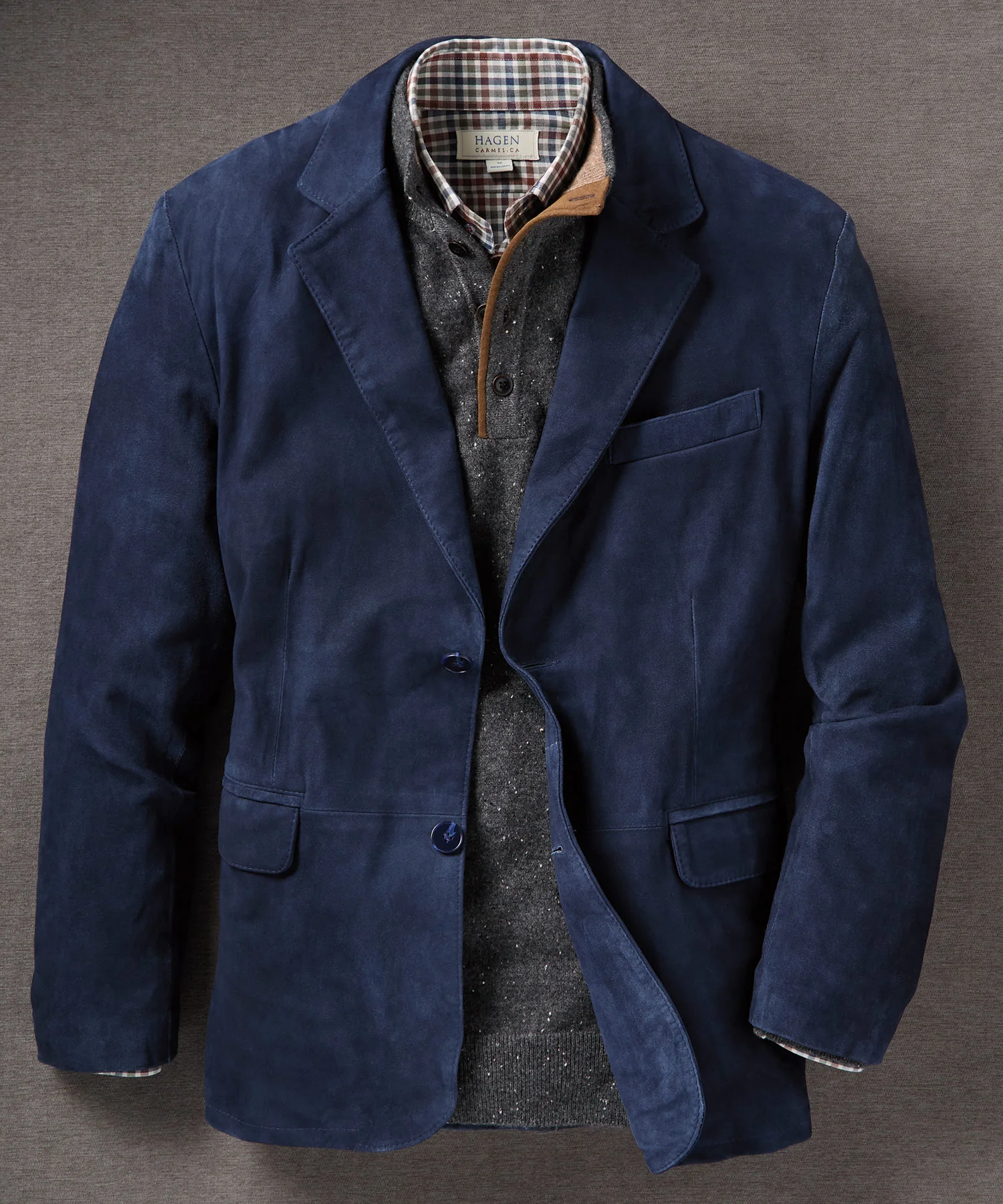Westport Black Leather Blazer - Image 6