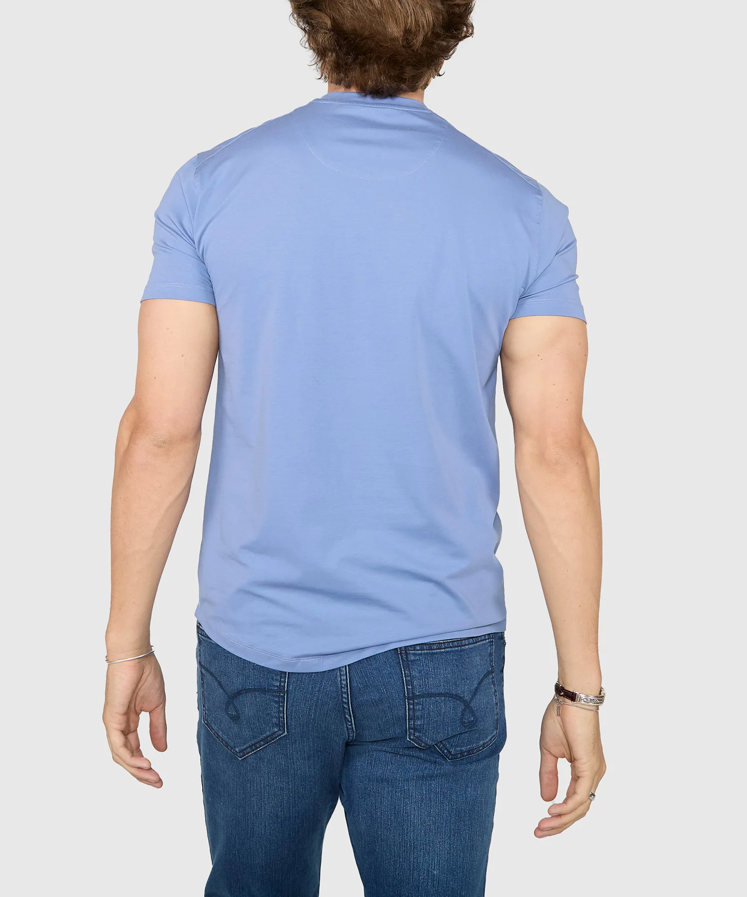 Westport No-Tuck Stretch Crew Tee Shirt - Image 11