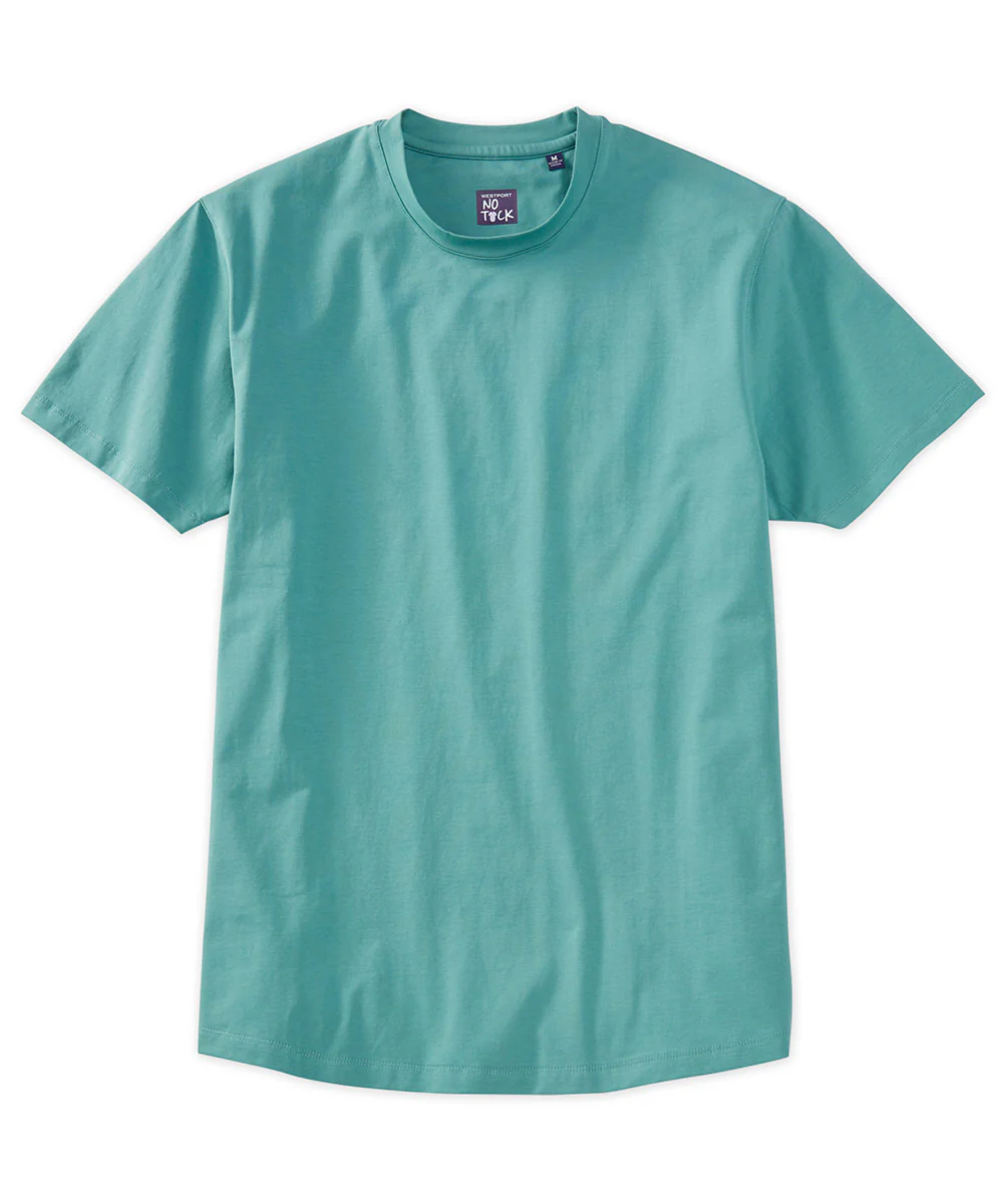 Westport No-Tuck Stretch Crew Tee Shirt - Image 16