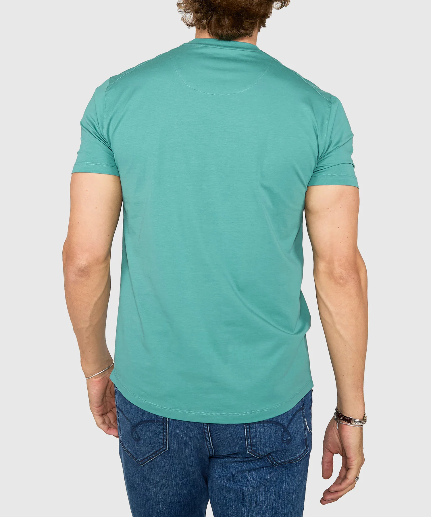 Westport No-Tuck Stretch Crew Tee Shirt - Image 19