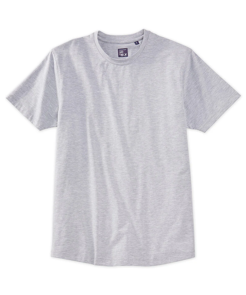 Westport No-Tuck Stretch Crew Tee Shirt - Image 20