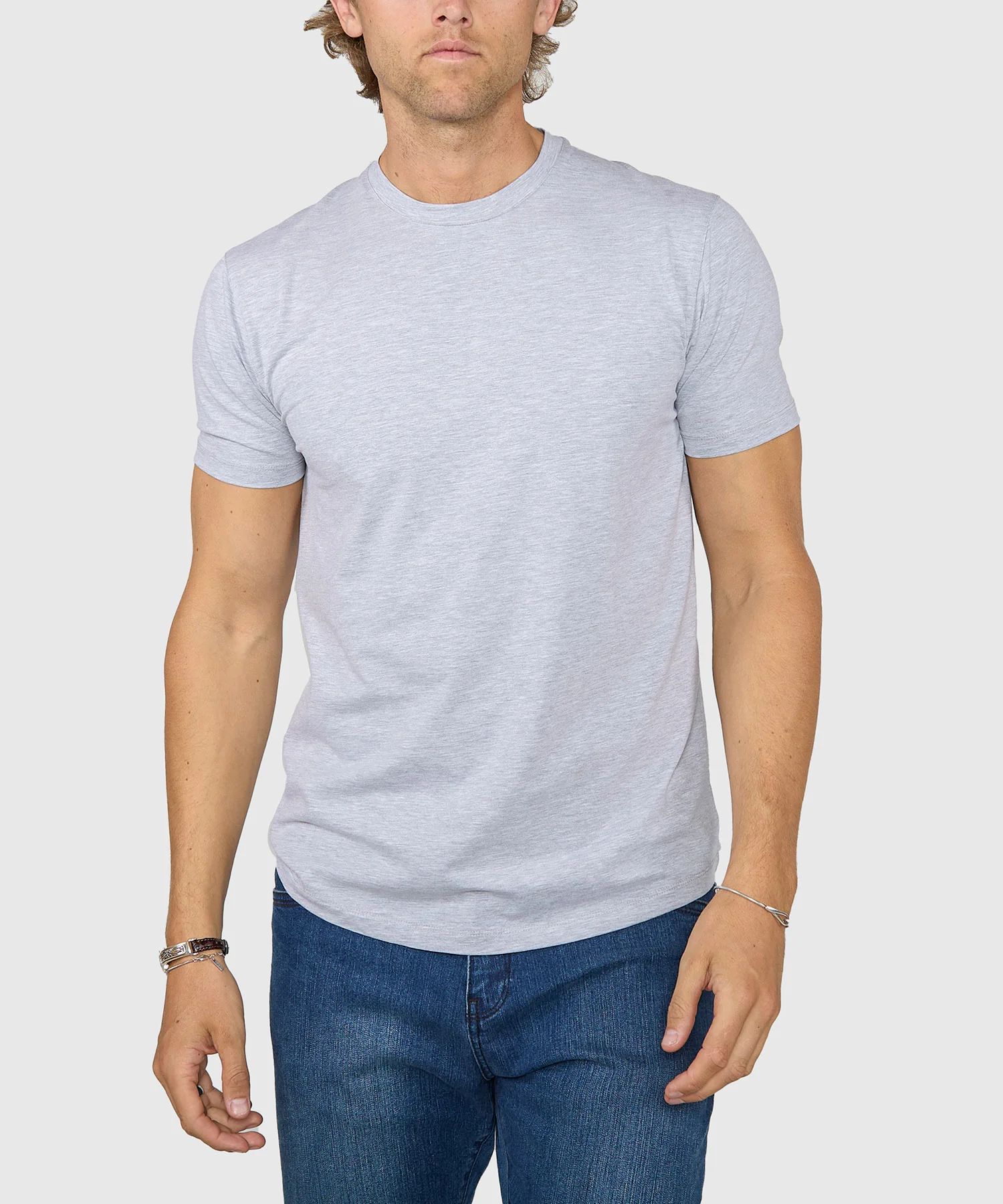 Westport No-Tuck Stretch Crew Tee Shirt - Image 22