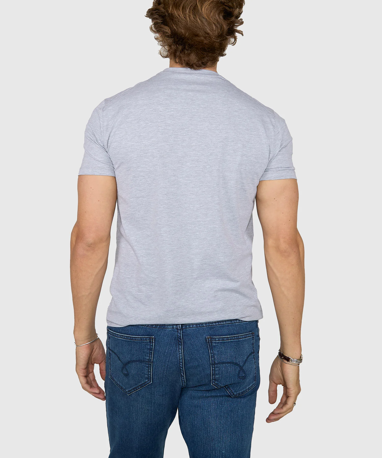 Westport No-Tuck Stretch Crew Tee Shirt - Image 23
