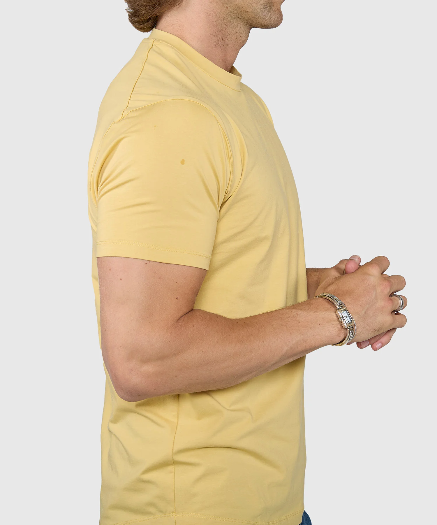 Westport No-Tuck Stretch Crew Tee Shirt - Image 27
