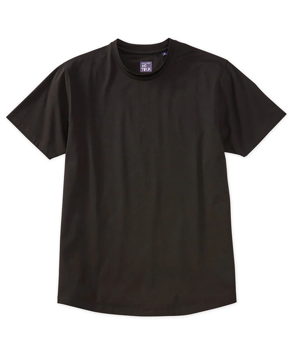 Westport No-Tuck Stretch Crew Tee Shirt - Image 4