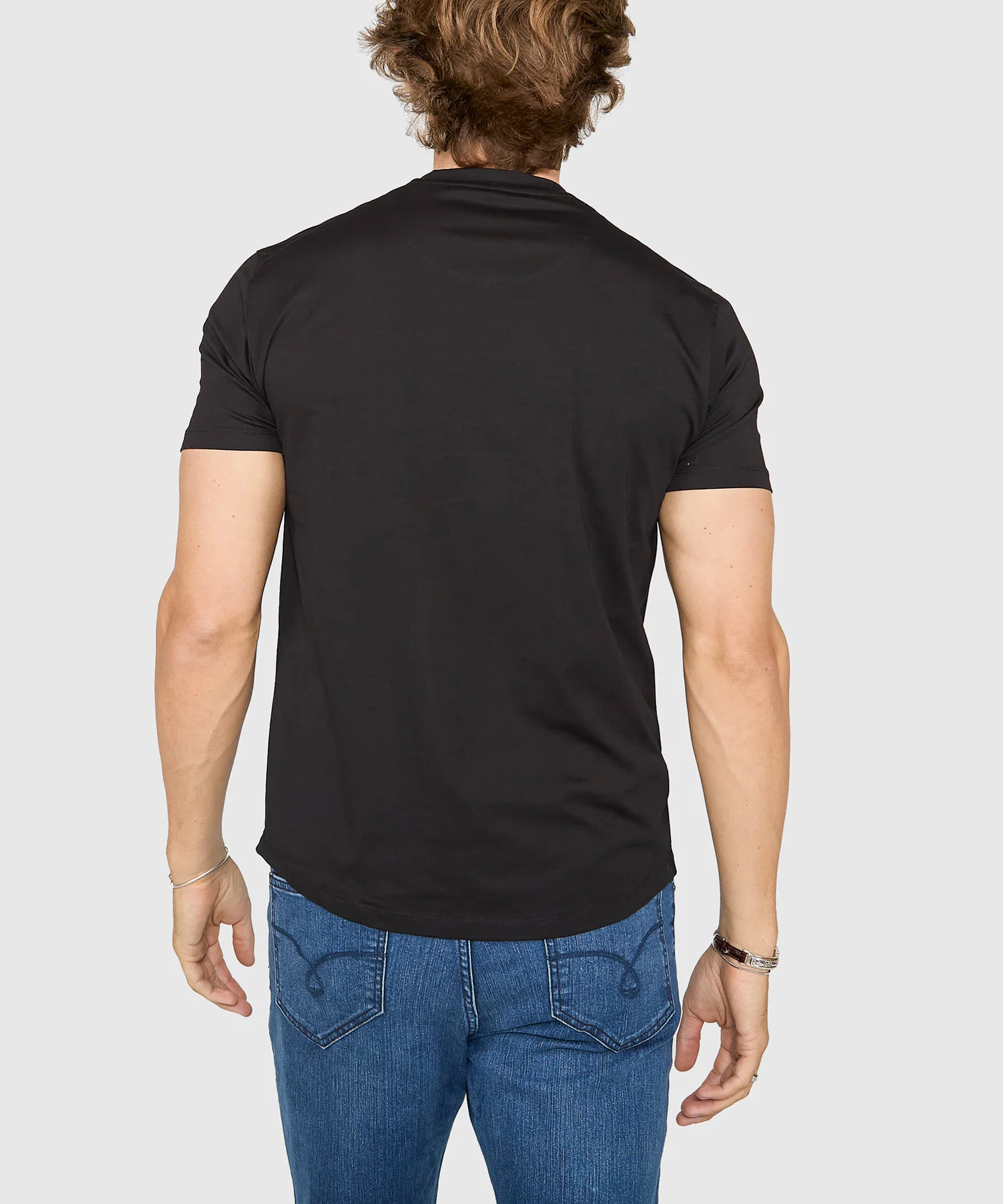 Westport No-Tuck Stretch Crew Tee Shirt - Image 7