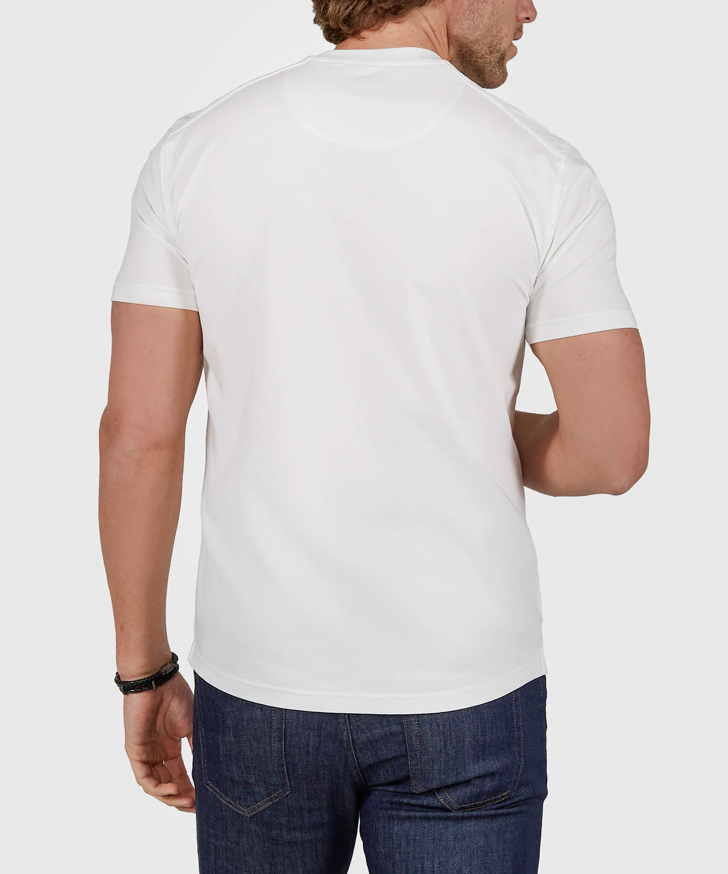 Westport No-Tuck Stretch Crew Tee Shirt - Image 10