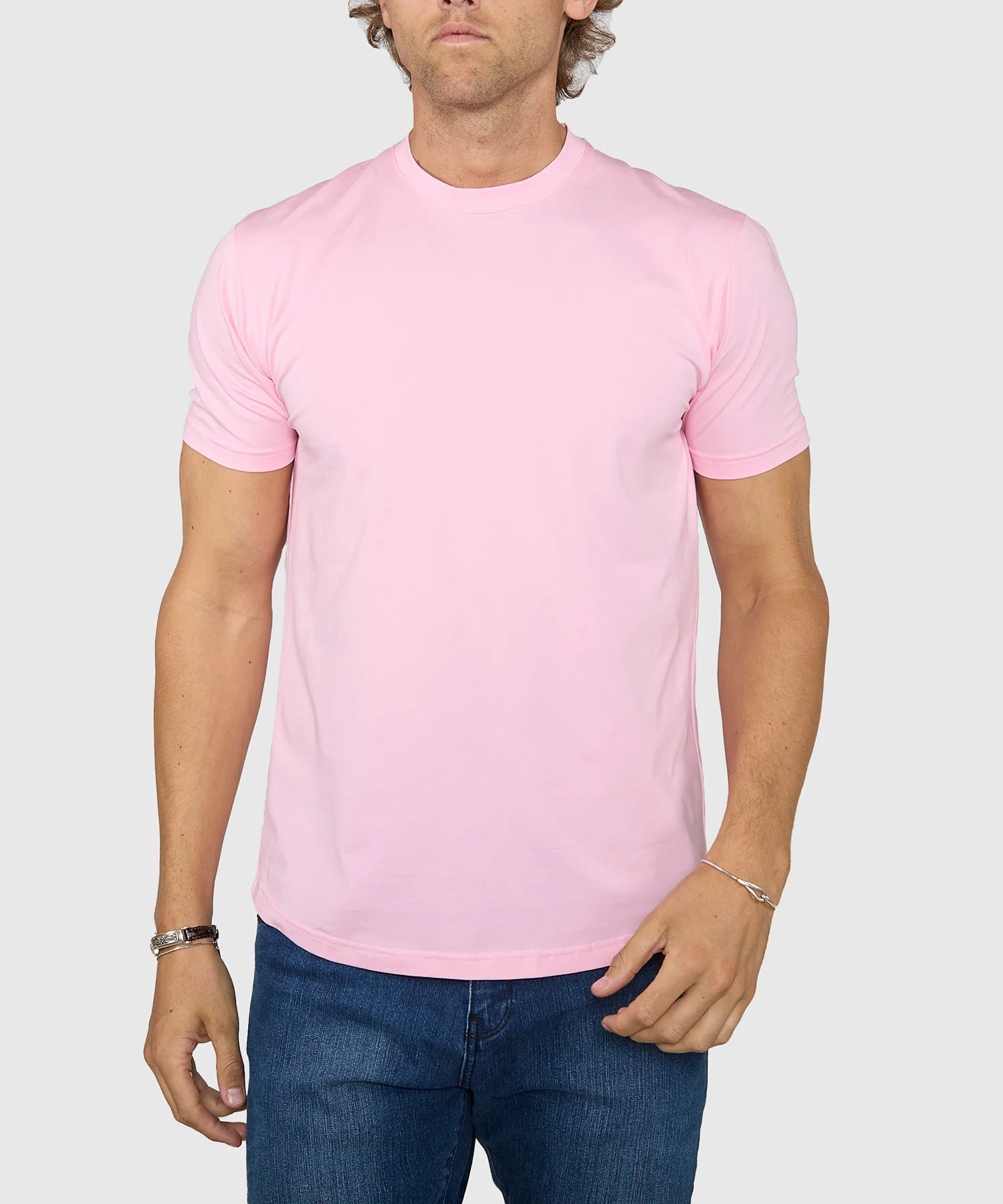 Westport No-Tuck Stretch Crew Tee Shirt - Image 19