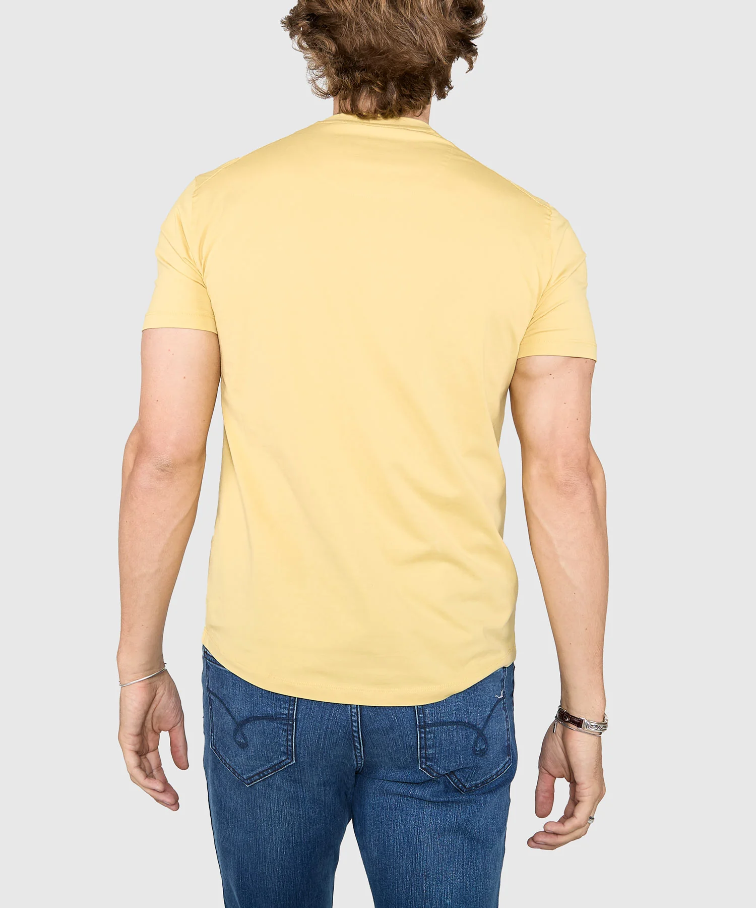 Westport No-Tuck Stretch V-neck Tee Shirt - Image 25