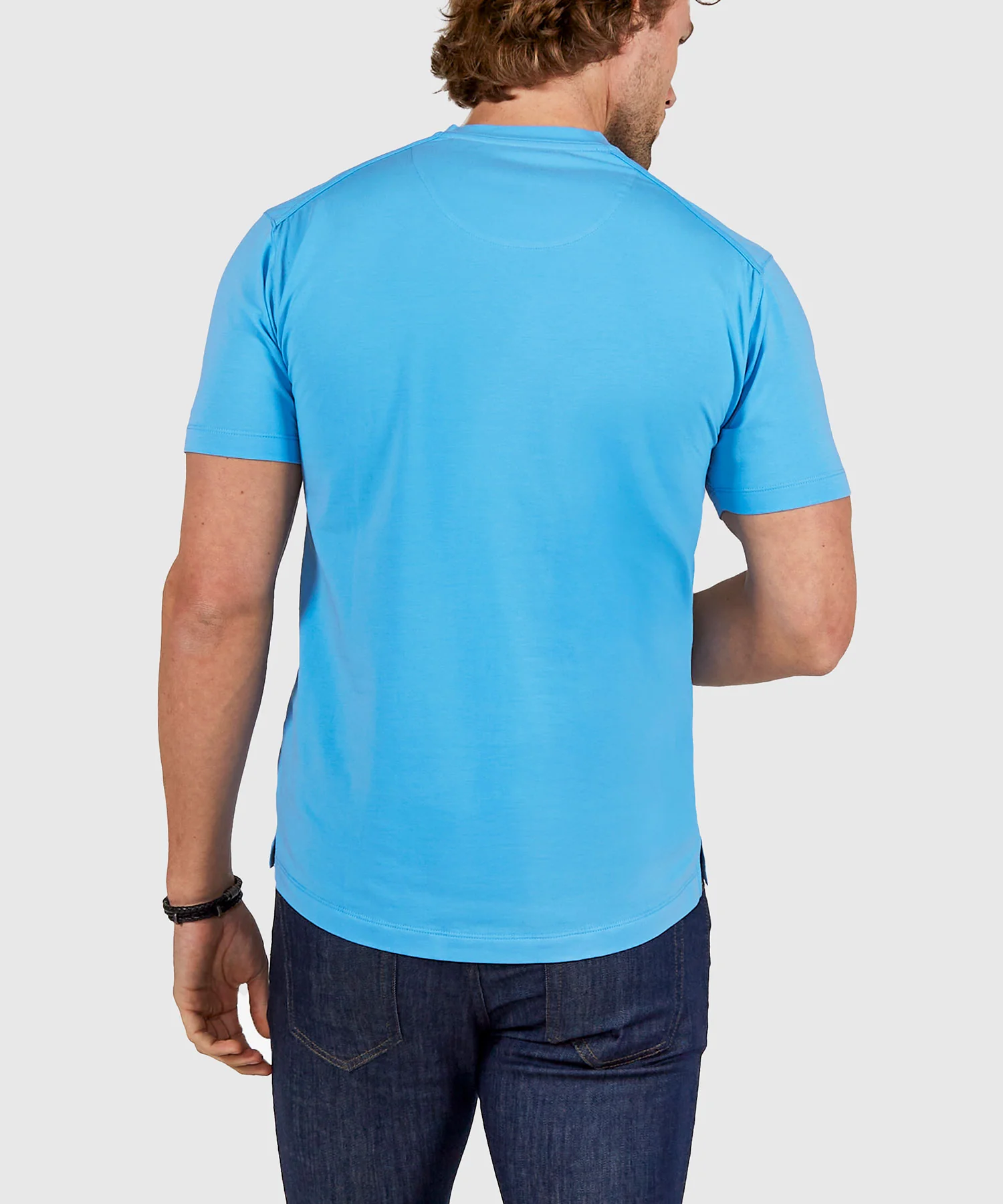 Westport No-Tuck Stretch V-neck Tee Shirt - Image 8