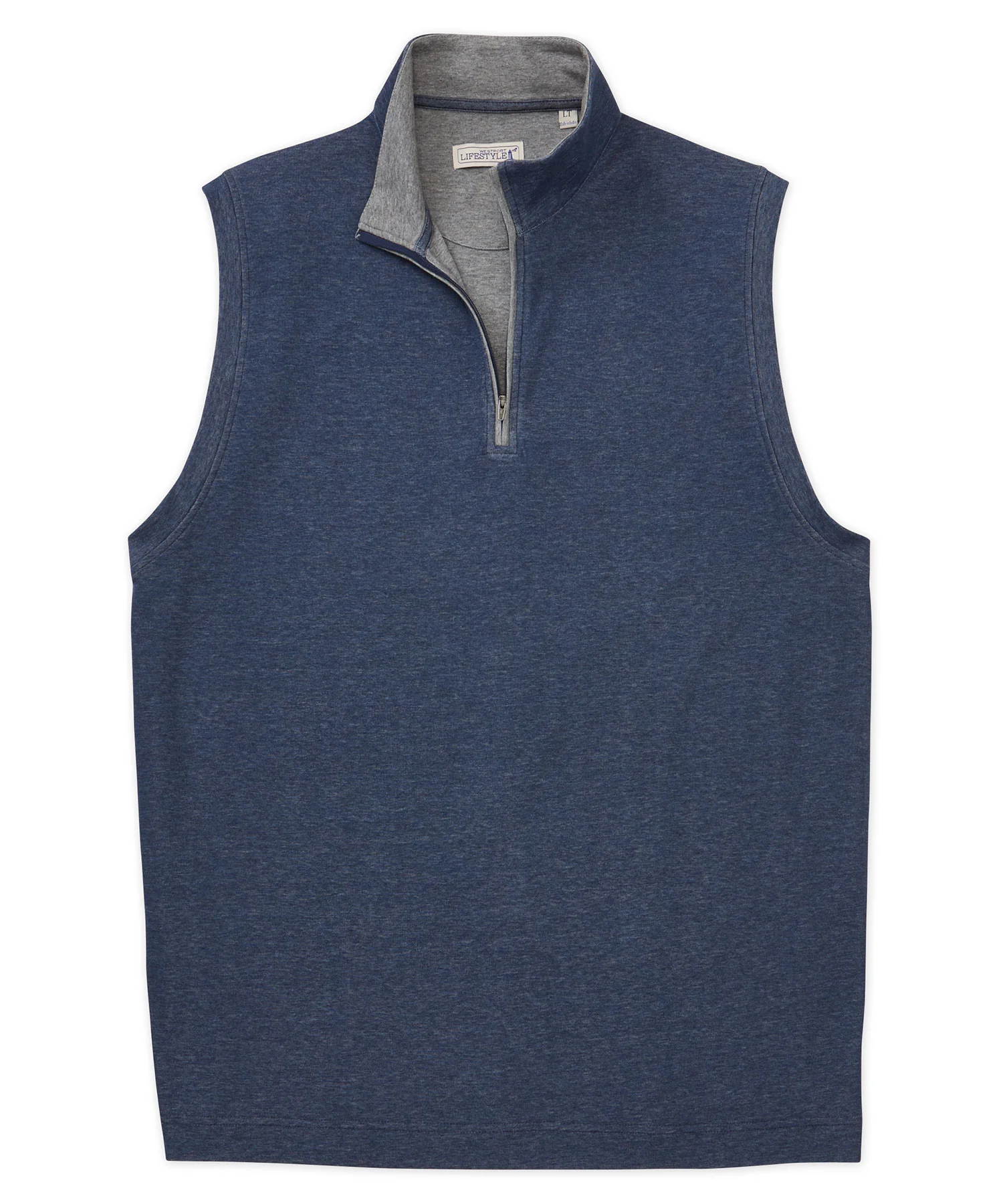 Westport Lifestyle Melange Quarter-Zip Vest - Image 6