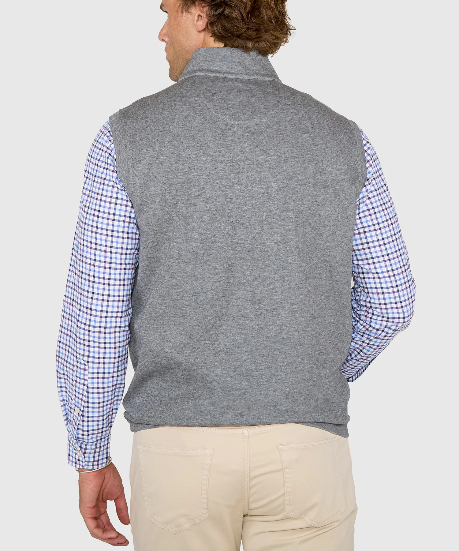 Westport Lifestyle Melange Quarter-Zip Vest - Image 15