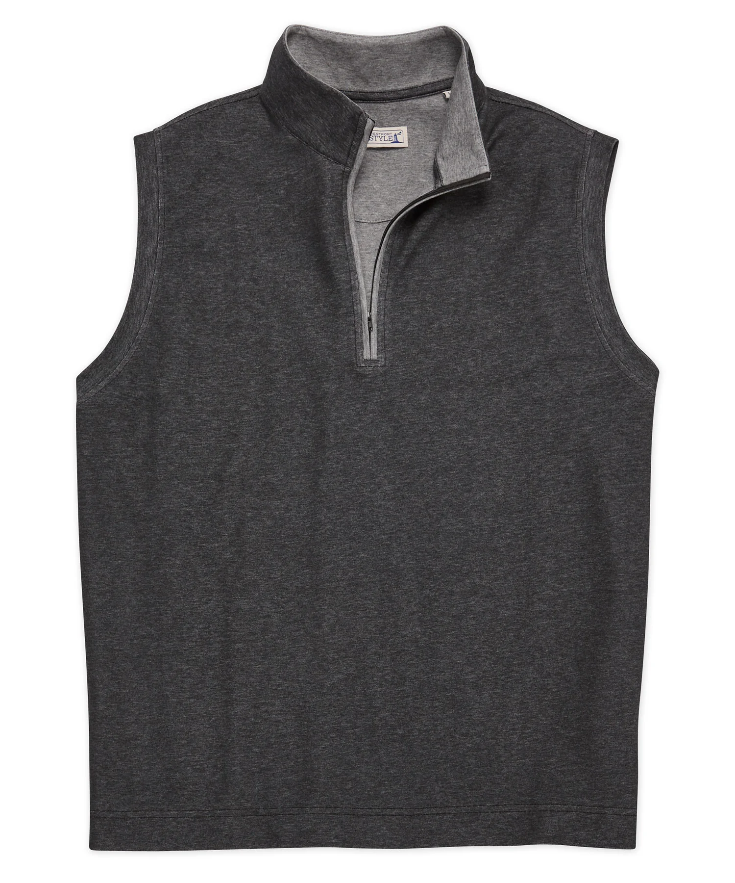 Westport Lifestyle Melange Quarter-Zip Vest - Image 16