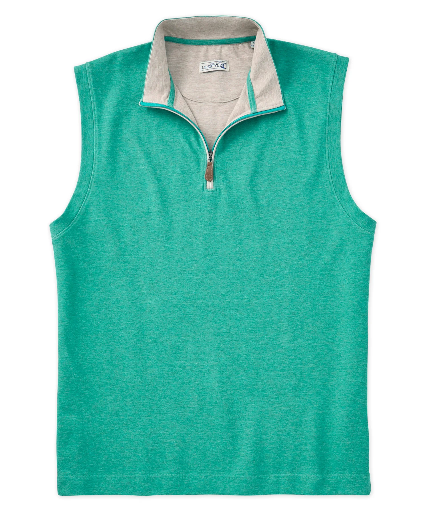 Westport Lifestyle Melange Quarter-Zip Vest - Image 20