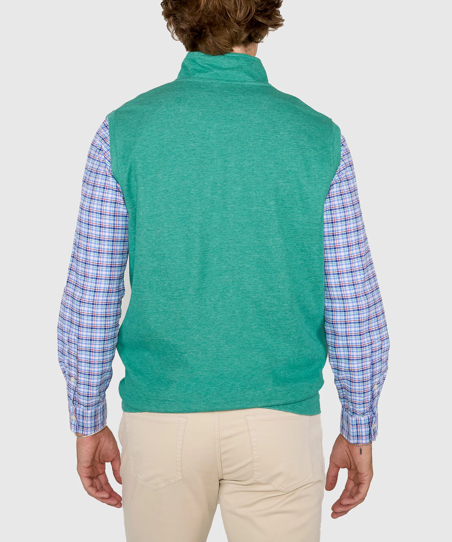 Westport Lifestyle Melange Quarter-Zip Vest - Image 24