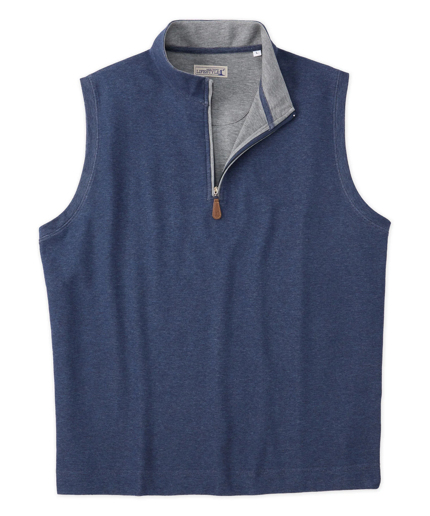 Westport Lifestyle Melange Quarter-Zip Vest - Image 35