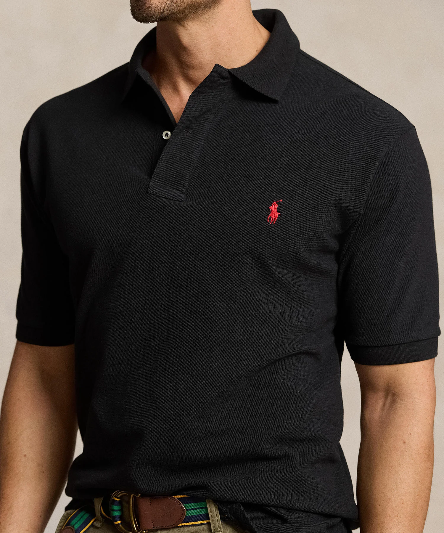Polo Ralph Lauren Short Sleeve Classic Pique Mesh Polo Shirt - Image 12