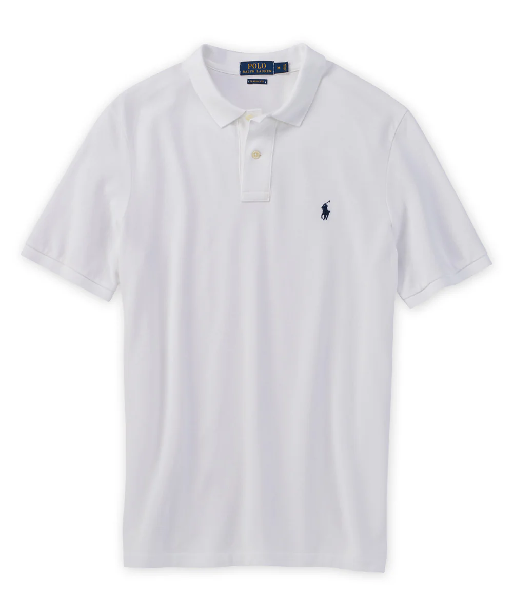 Polo Ralph Lauren Short Sleeve Classic Pique Mesh Polo Shirt - Image 16