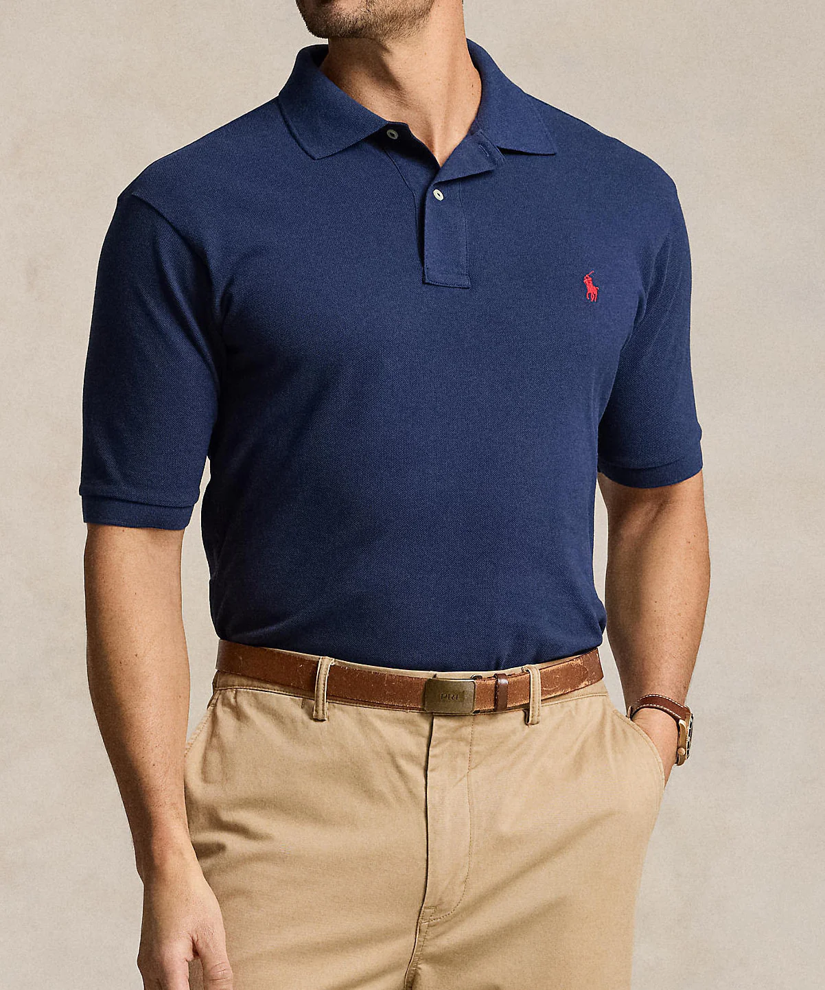 Polo Ralph Lauren Short Sleeve Classic Pique Mesh Polo Shirt - Image 23