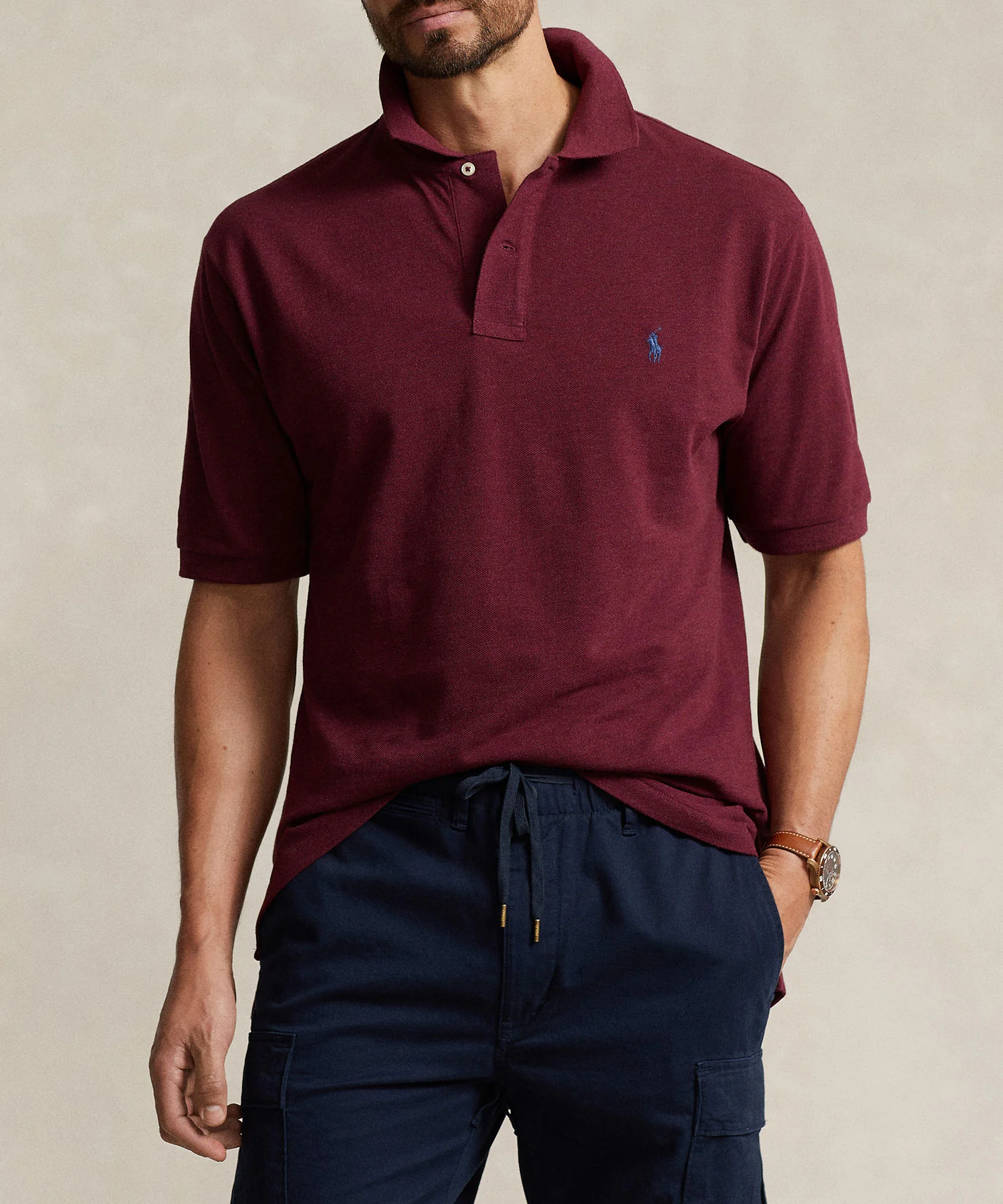 Polo Ralph Lauren Short Sleeve Classic Pique Mesh Polo Shirt - Image 28