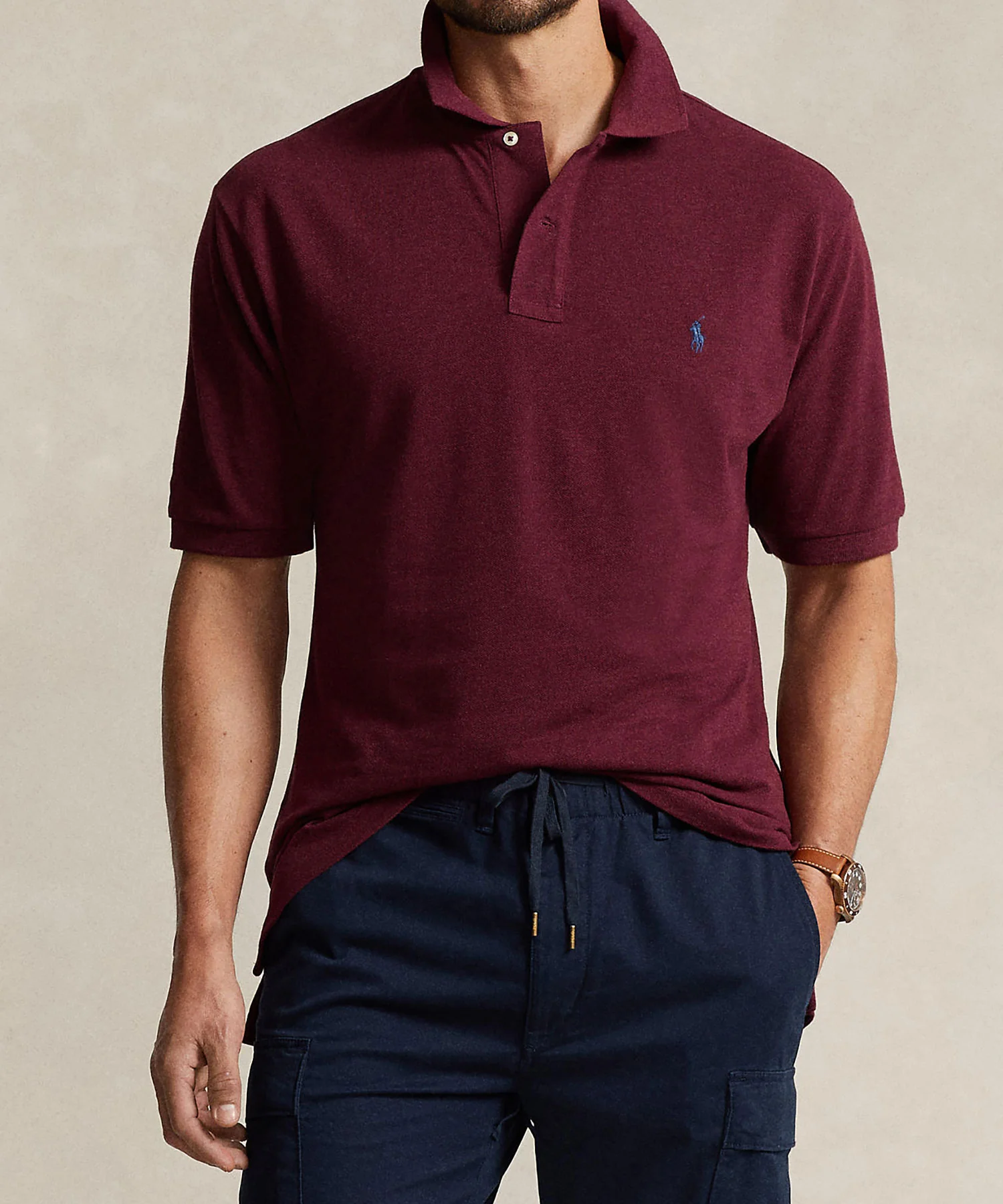 Polo Ralph Lauren Short Sleeve Classic Pique Mesh Polo Shirt - Image 29