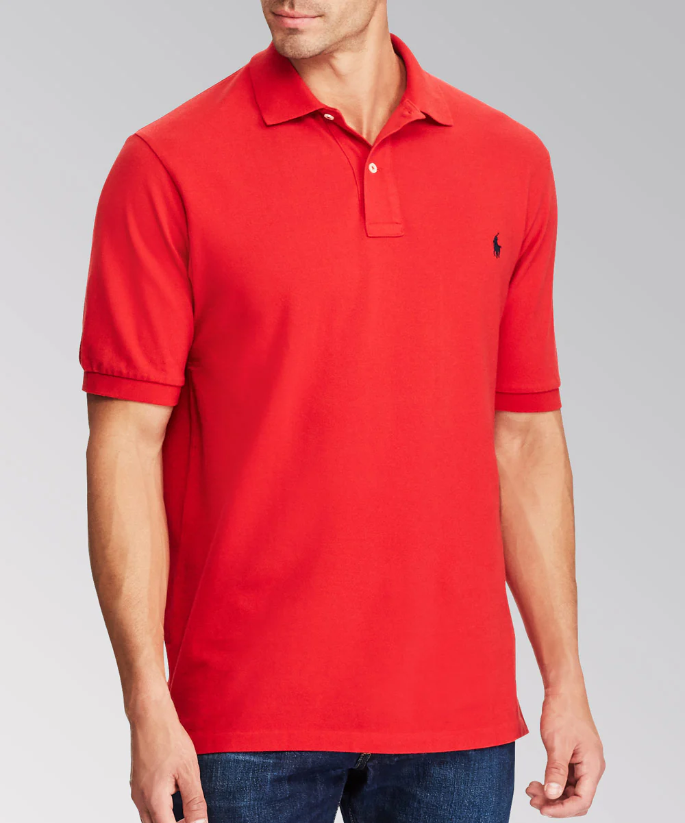 Polo Ralph Lauren Short Sleeve Classic Pique Mesh Polo Shirt - Image 5