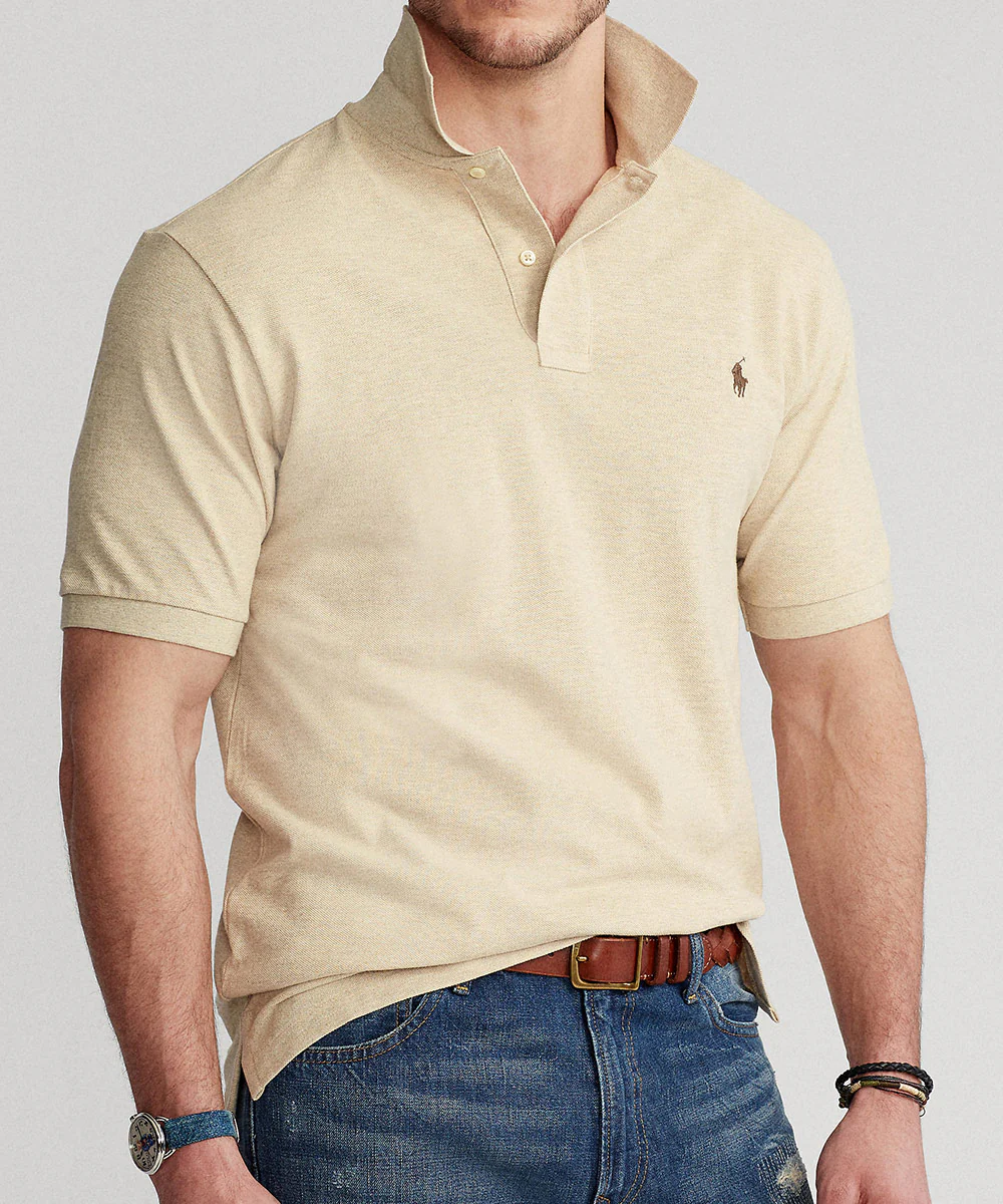 Polo Ralph Lauren Short Sleeve Classic Pique Mesh Polo Shirt - Image 11