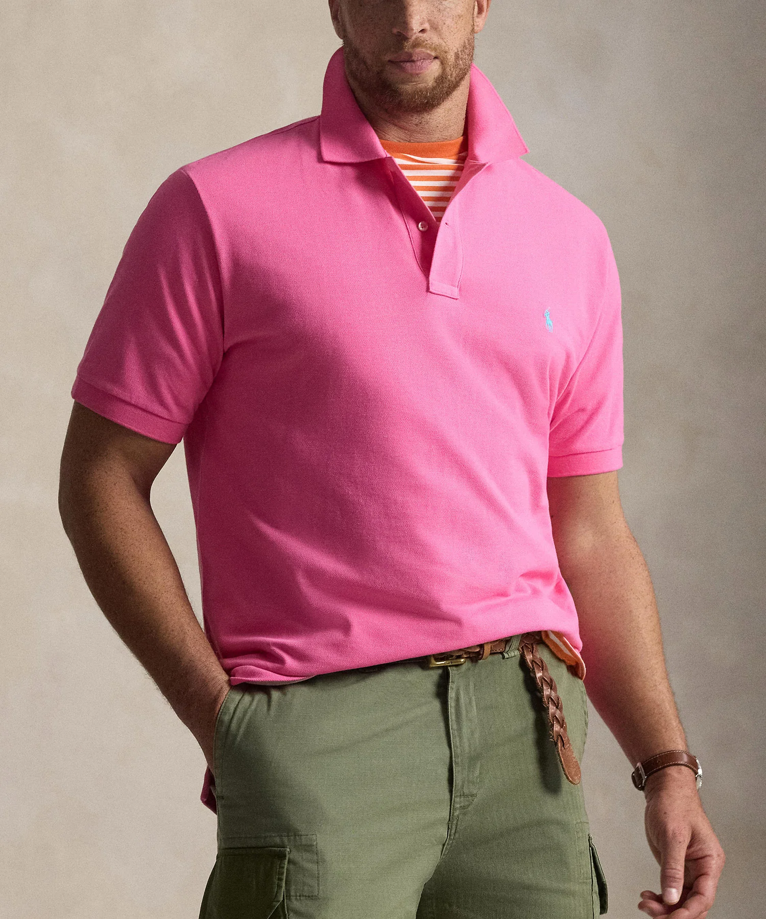 Polo Ralph Lauren Short Sleeve Classic Pique Mesh Polo Shirt - Image 18