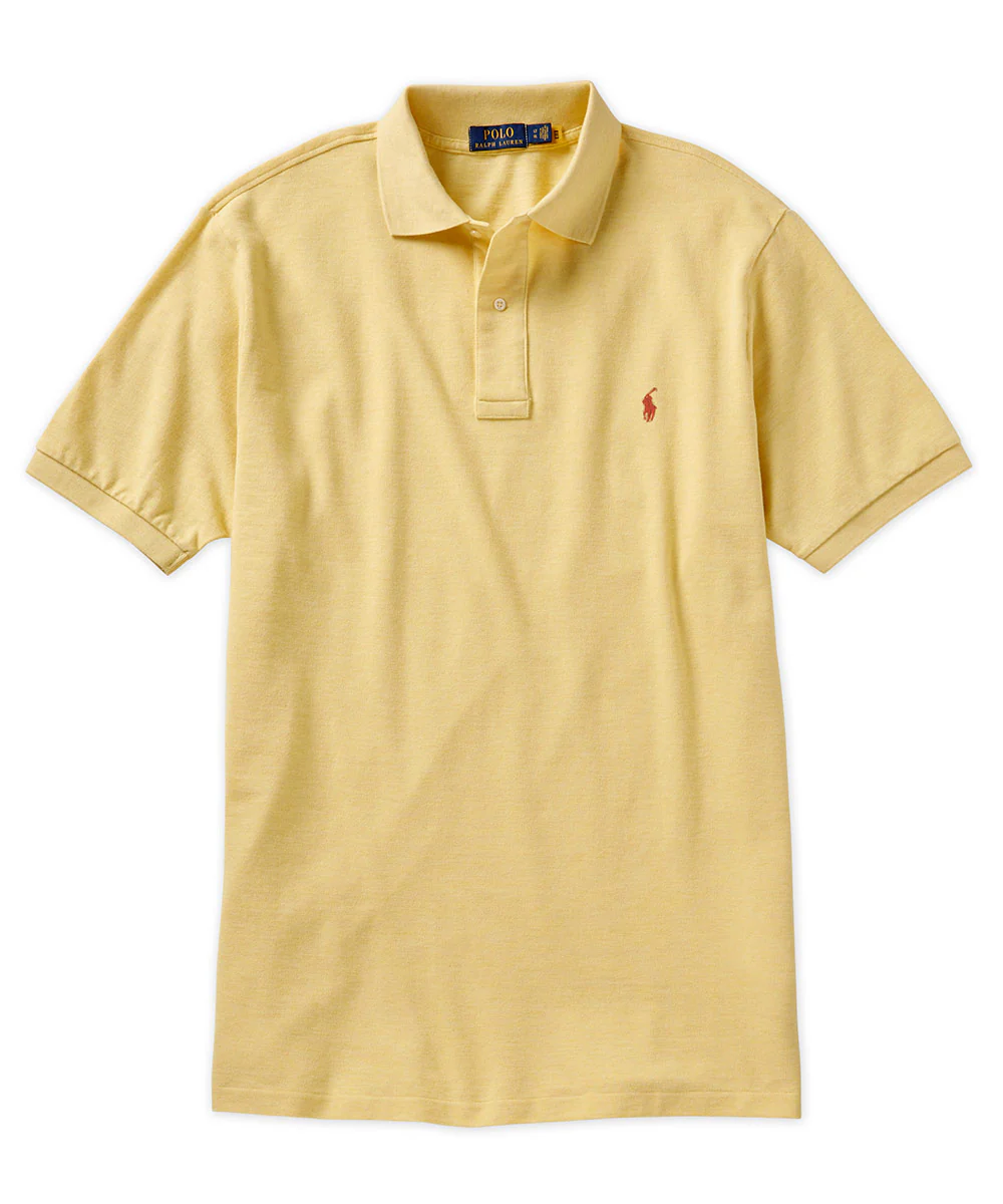 Polo Ralph Lauren Short Sleeve Classic Pique Mesh Polo Shirt - Image 6