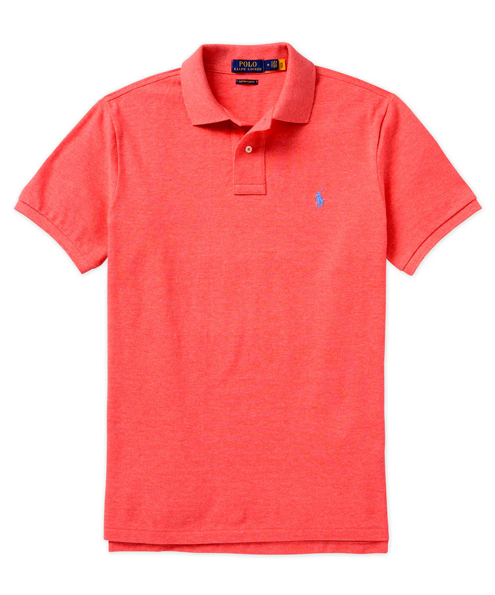 Polo Ralph Lauren Short Sleeve Classic Pique Mesh Polo Shirt - Image 7