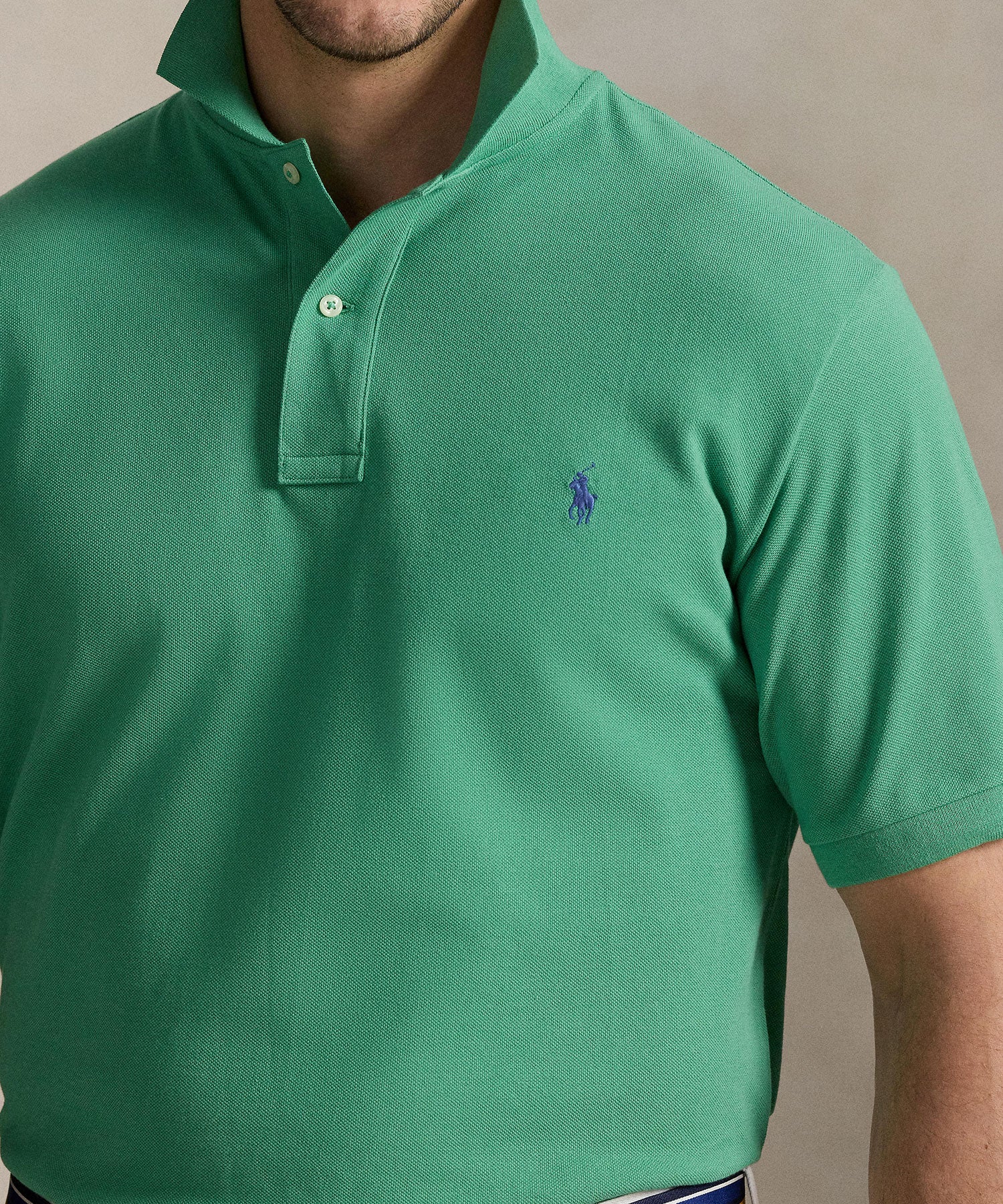 Polo Ralph Lauren Short Sleeve Classic Pique Mesh Polo Shirt - Image 11