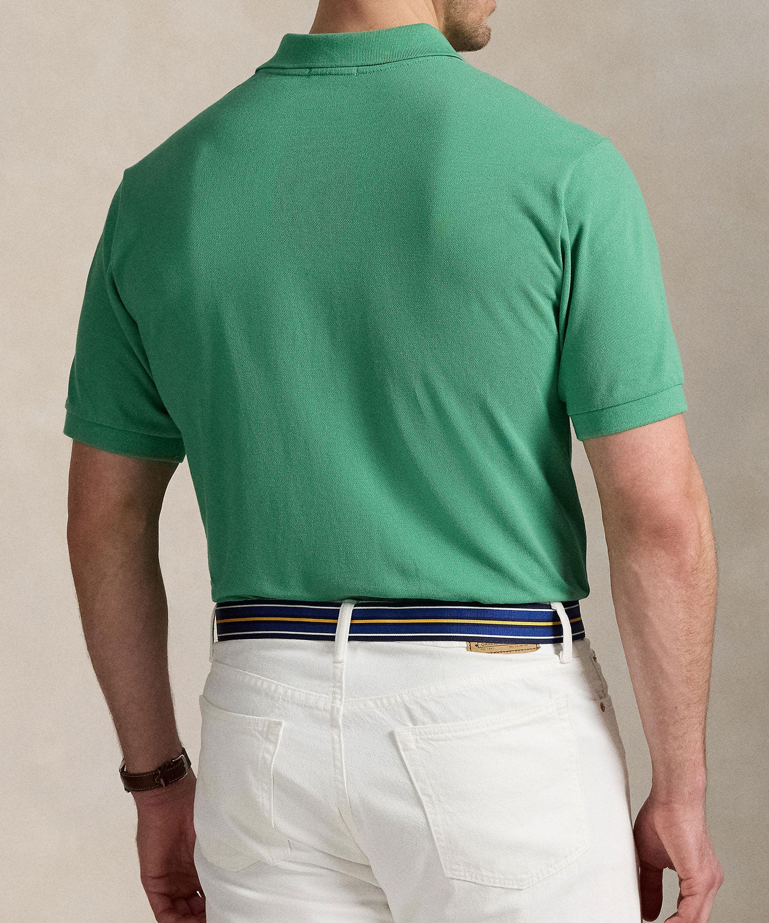 Polo Ralph Lauren Short Sleeve Classic Pique Mesh Polo Shirt - Image 12