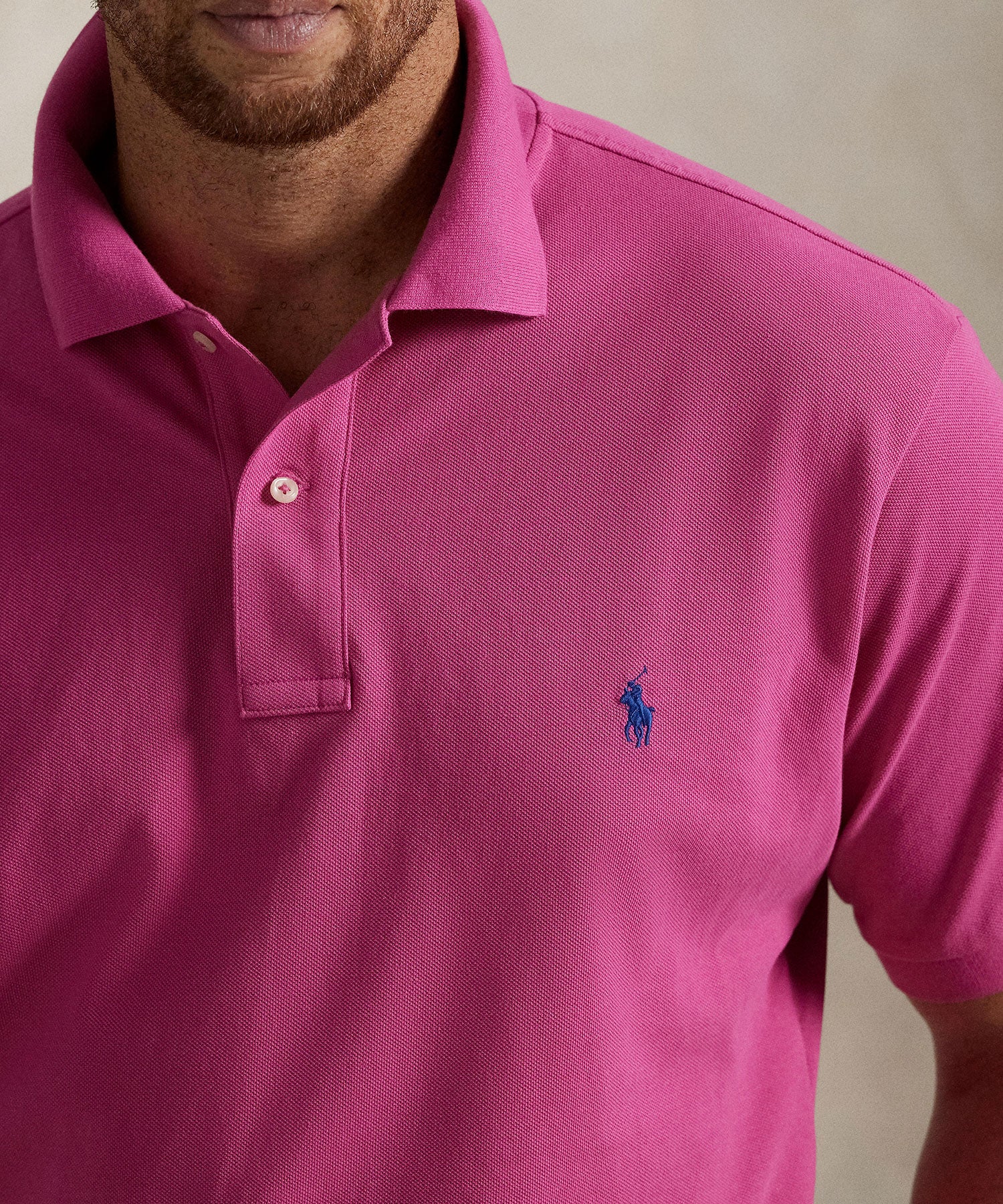 Polo Ralph Lauren Short Sleeve Classic Pique Mesh Polo Shirt - Image 14