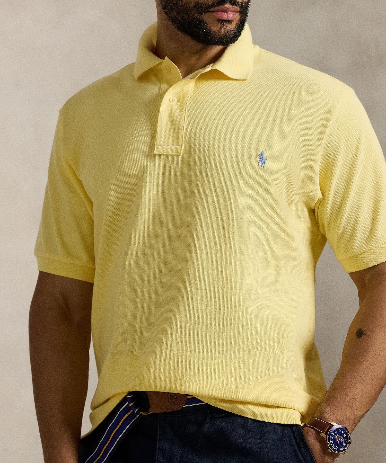 Polo Ralph Lauren Short Sleeve Classic Pique Mesh Polo Shirt - Image 20