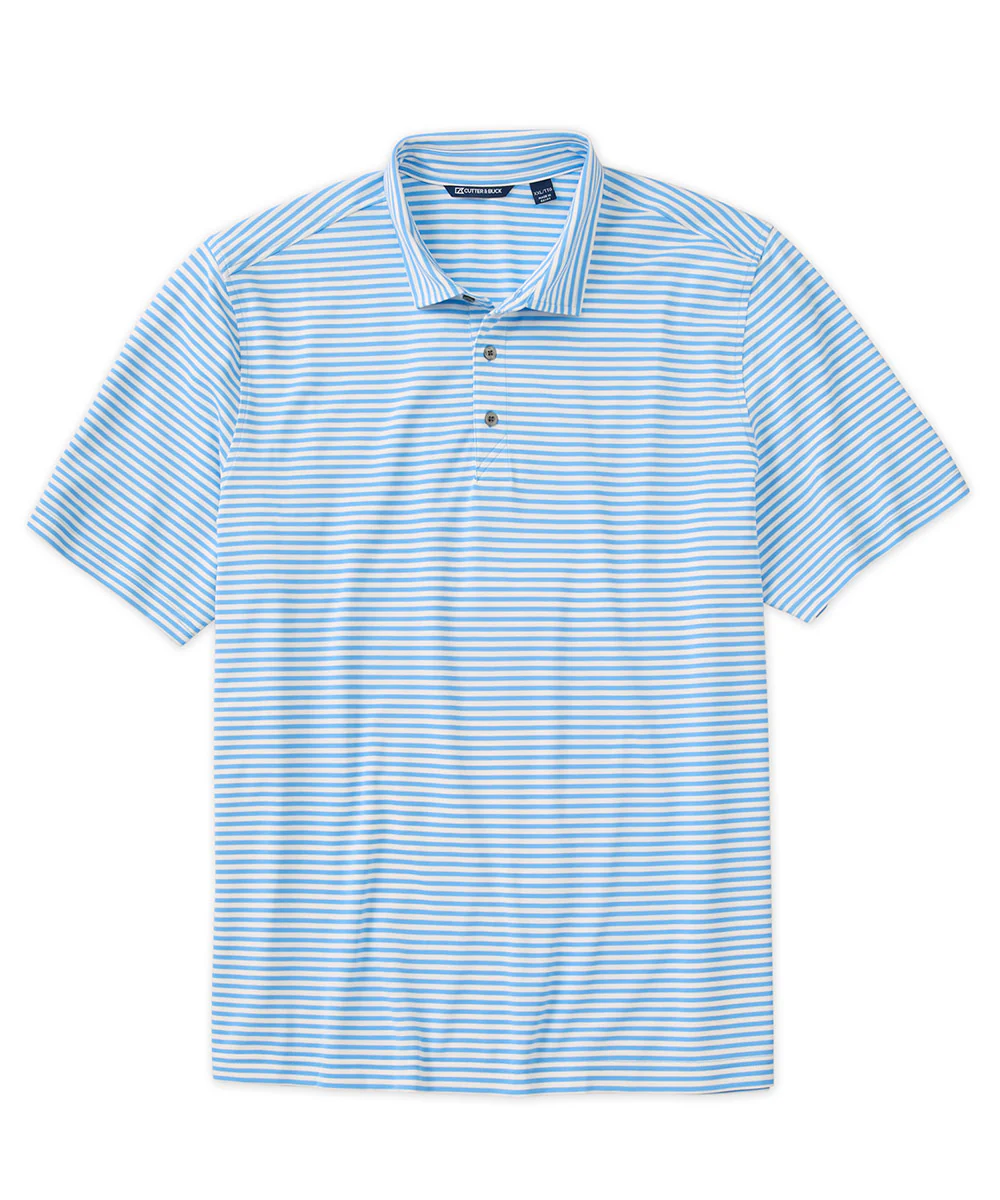 Cutter & Buck Virtue Eco Pique Stripe Recycled Polo - Image 4