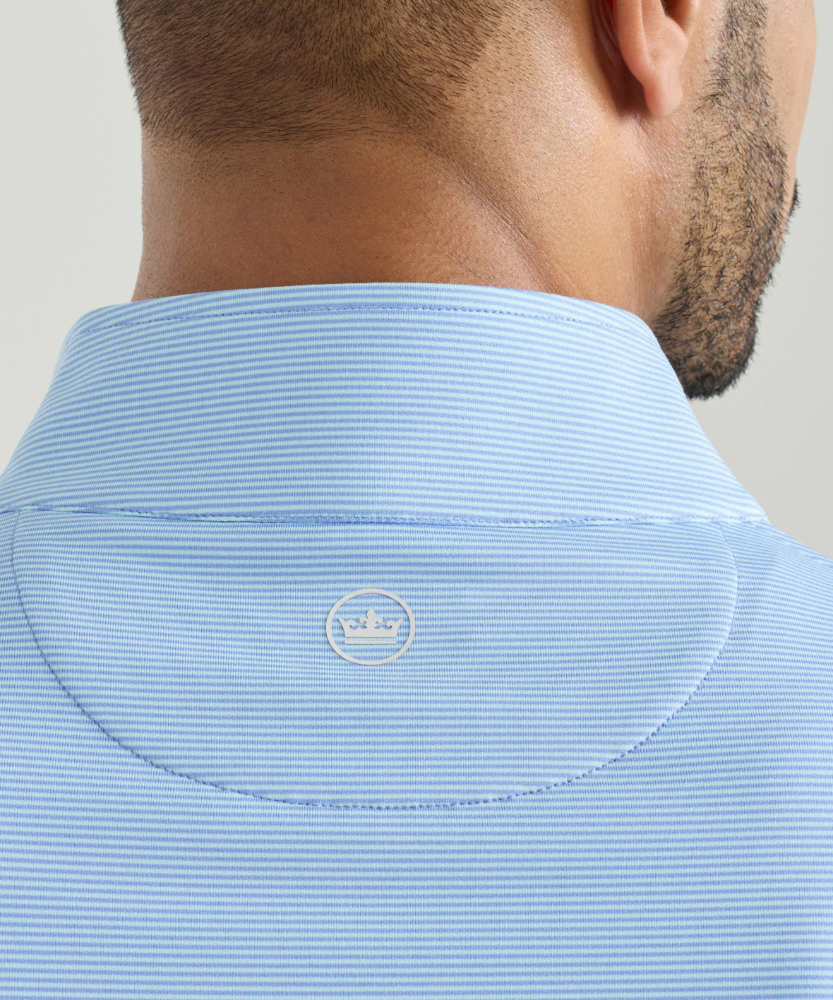 Peter Millar Sugar Stripe Perth Quarter-Zip Pullover - Image 4