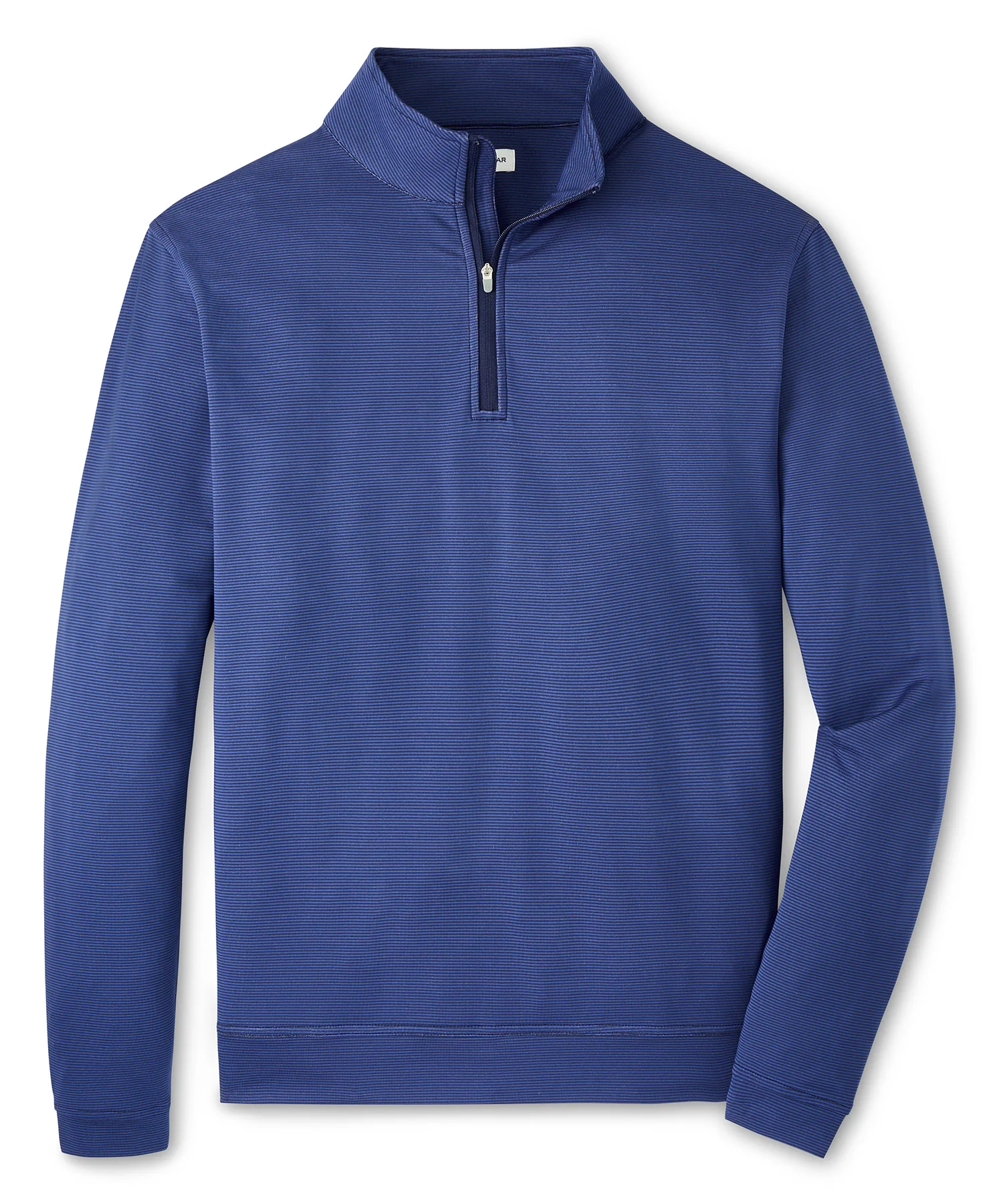 Peter Millar Sugar Stripe Perth Quarter-Zip Pullover - Image 6