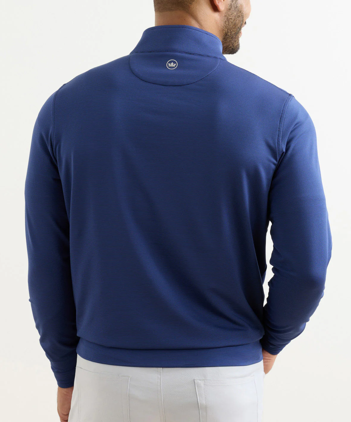 Peter Millar Sugar Stripe Perth Quarter-Zip Pullover - Image 8
