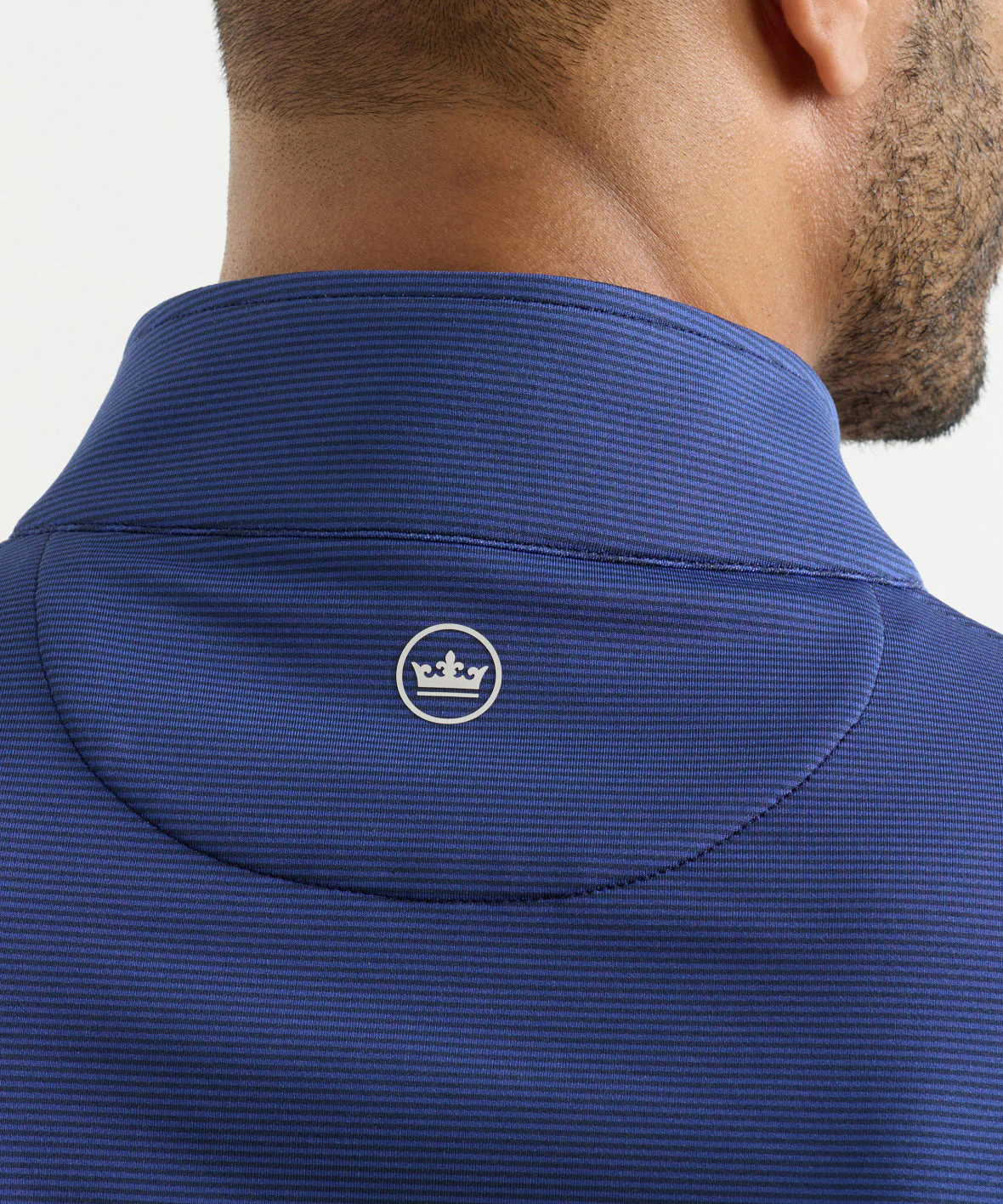 Peter Millar Sugar Stripe Perth Quarter-Zip Pullover - Image 9