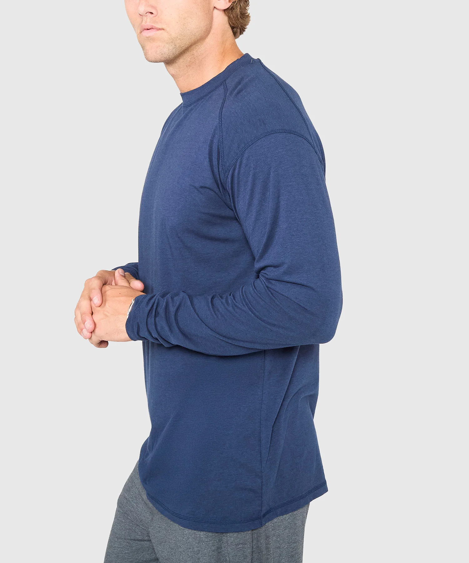 Westport Sport Bamboo Blend Performance Long Sleeve T-Shirt - Image 10