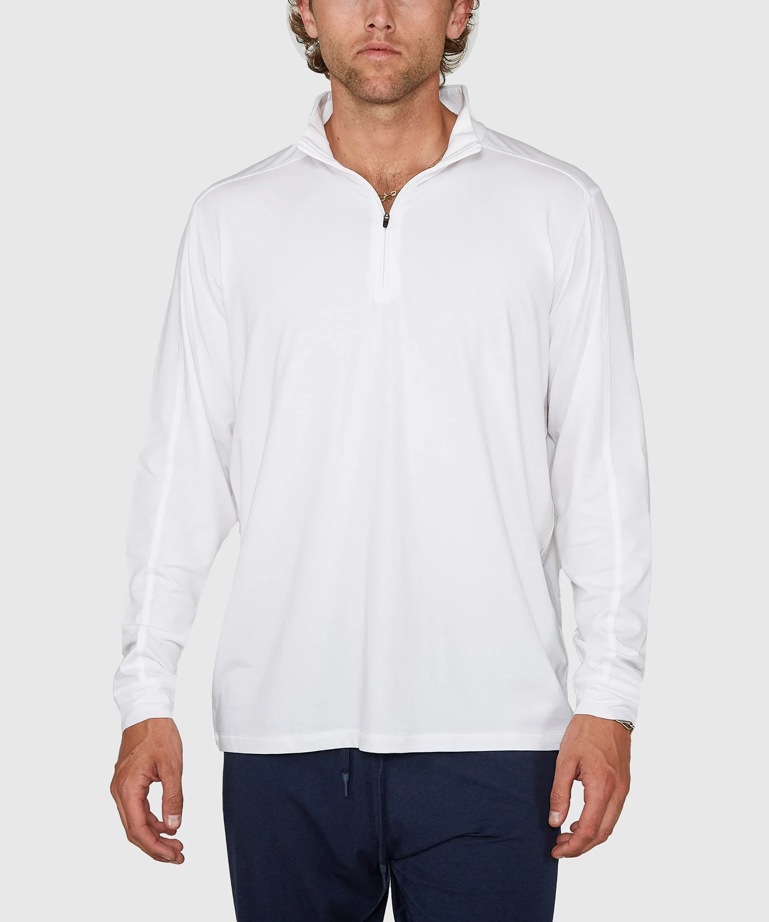Westport Sport Bamboo Blend Performance Quarter-Zip Pullover - Image 13