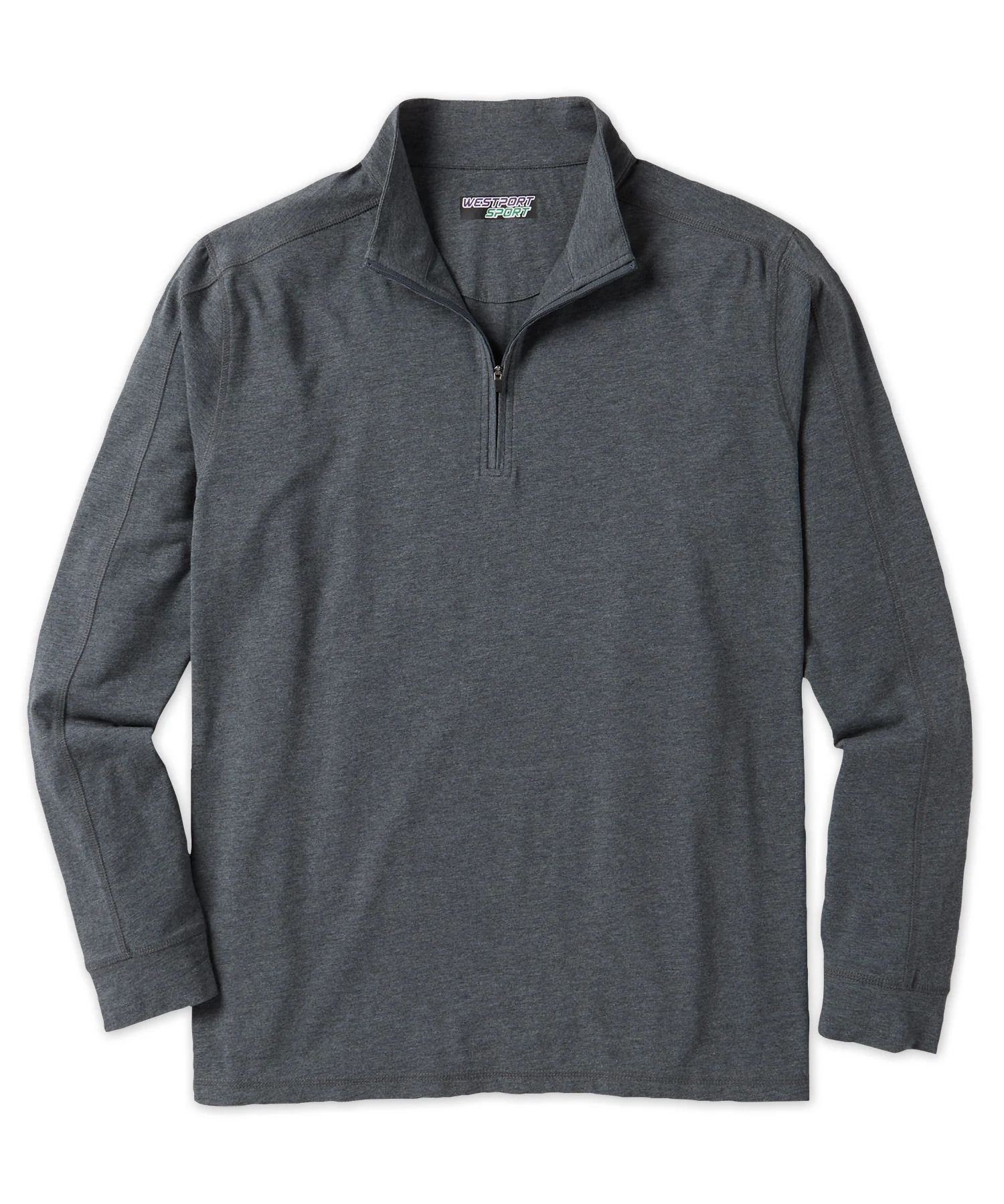 Westport Sport Bamboo Blend Performance Quarter-Zip Pullover - Image 3