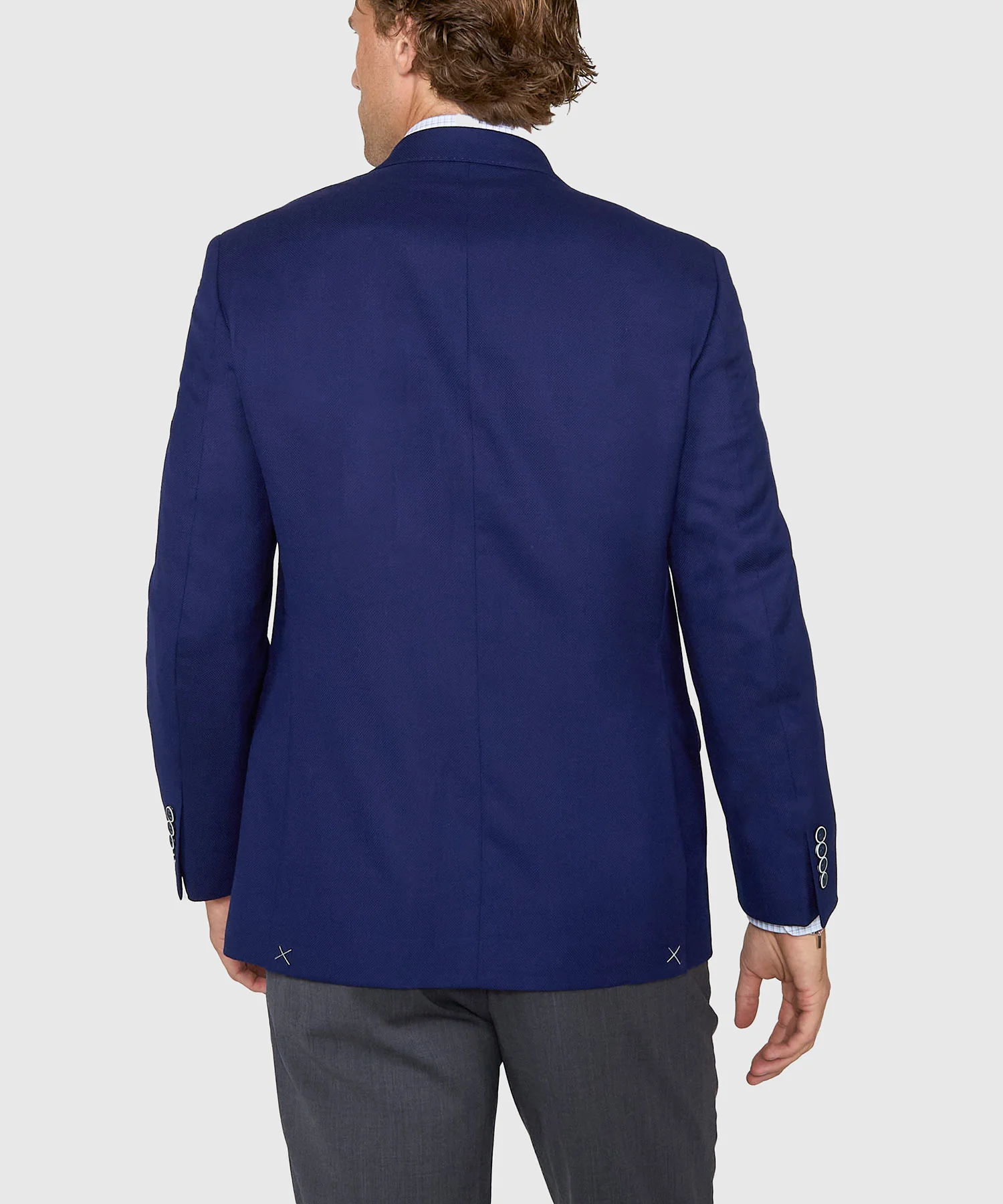 Westport Black Two-Button Reda Wool Blazer - Image 5