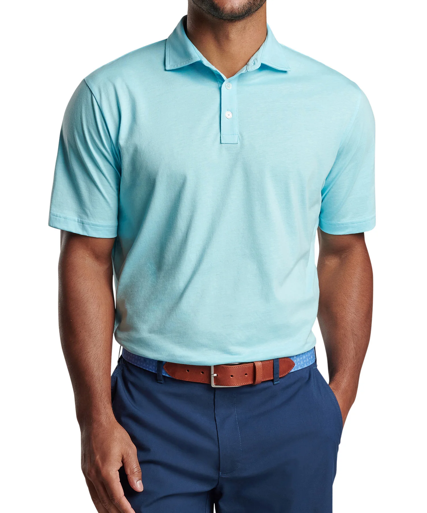 Peter Millar Short Sleeve Pilot Mill Polo Knit Shirt - Image 4