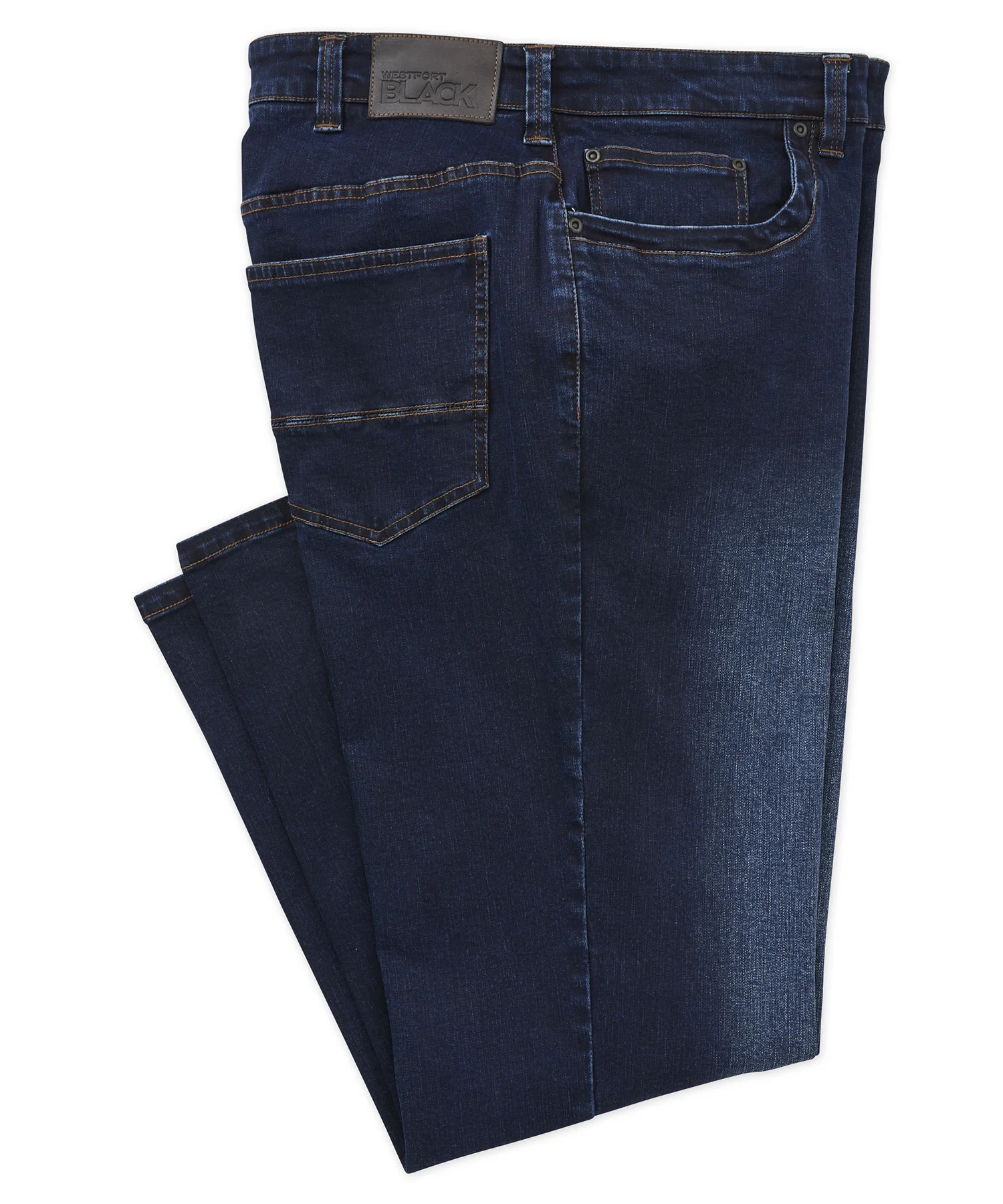 Westport Black Ultra Stretch Denim Jean - Image 4