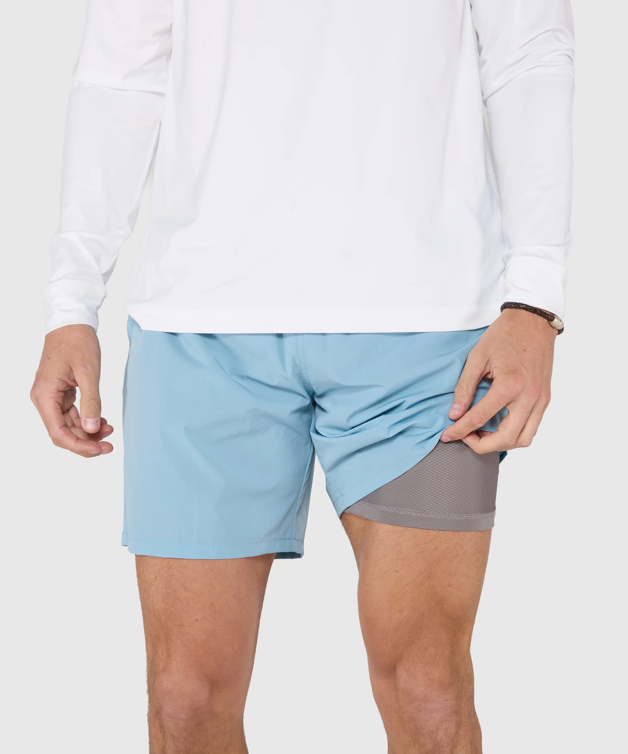Westport Lifestyle Compo Solid Stretch Swim Trunk - Image 11